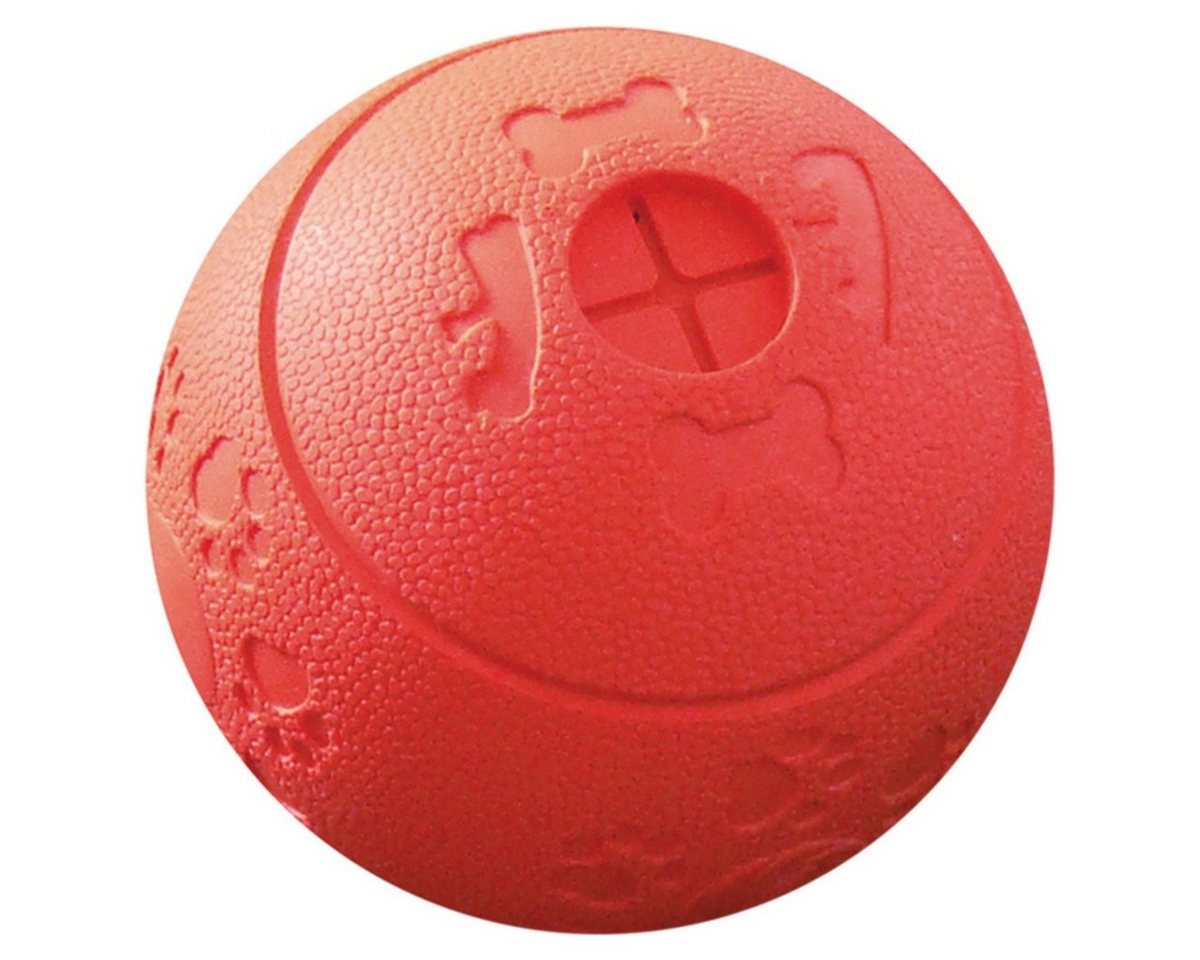 Thumbnail - Nobby Snackball Hundespielzeug Vollgummi Snackball rot