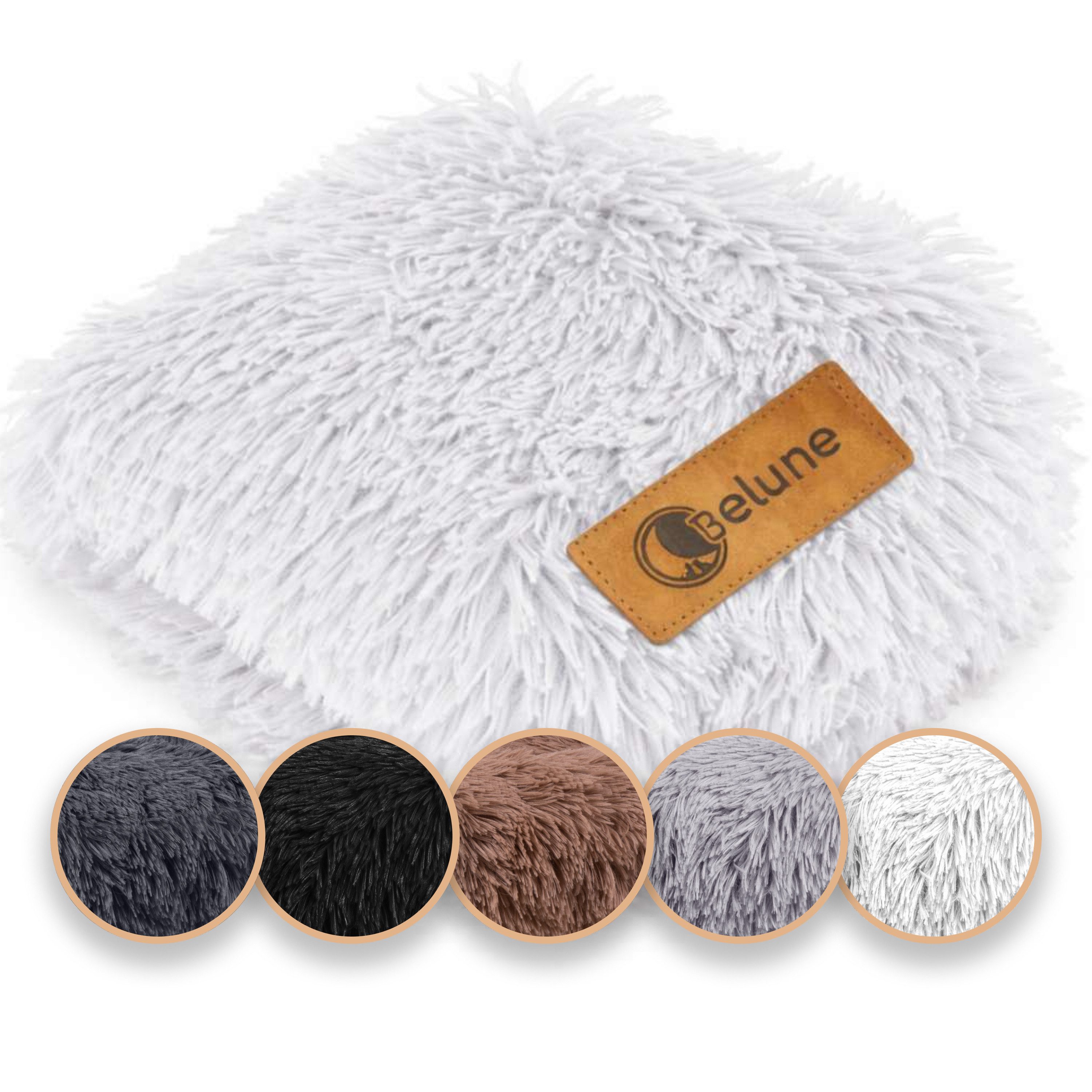 Belune Tierbett Ersatzbezug Belune Hundebett - Kuscheliger Ersatzbezug Original Belune, verschiedene Farben und Größen