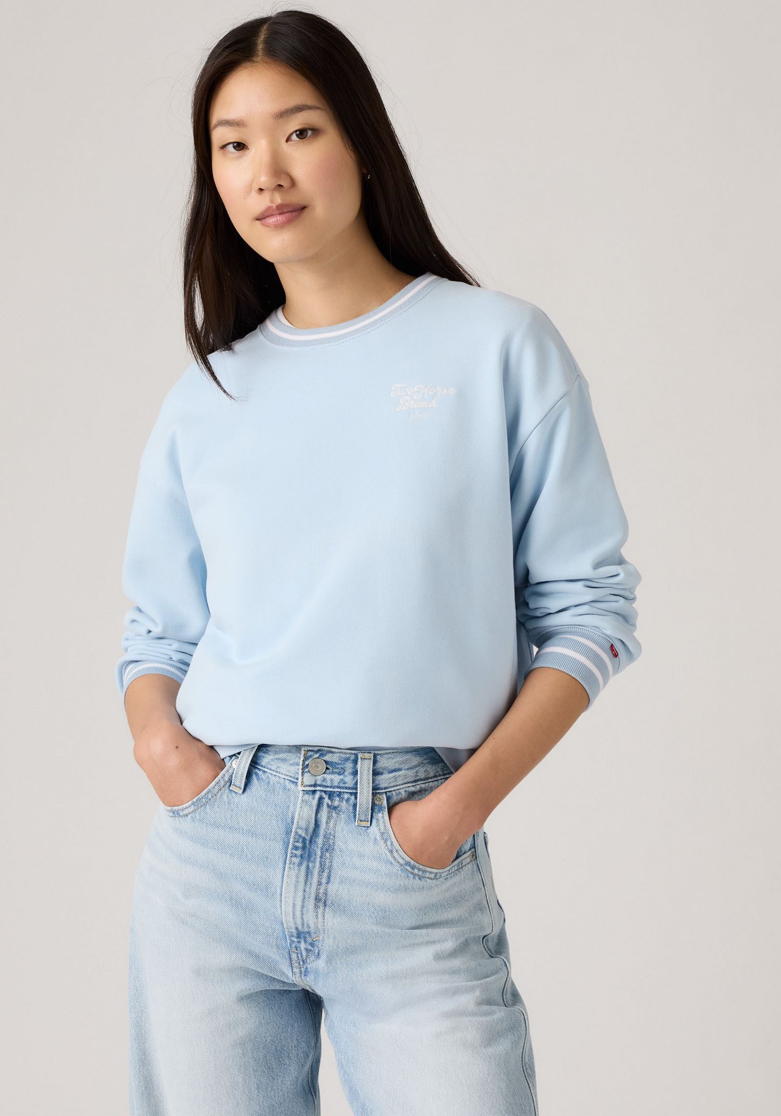 Levi's® Sweatshirt GR HERITAGE SPORT mit Stickerei im Front- und Rückenbere günstig online kaufen