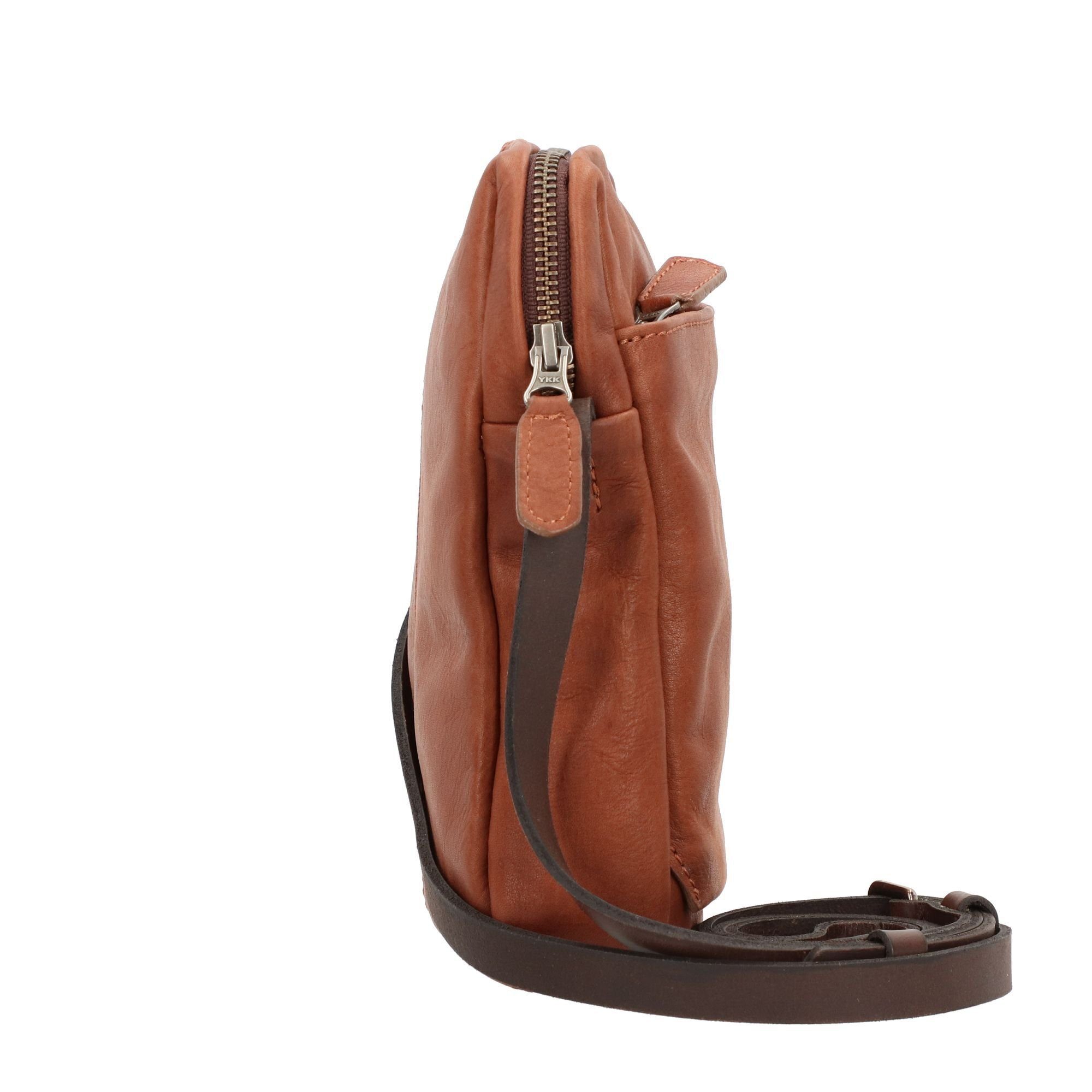 Harold's Umhängetasche Ivy, Leder cognac