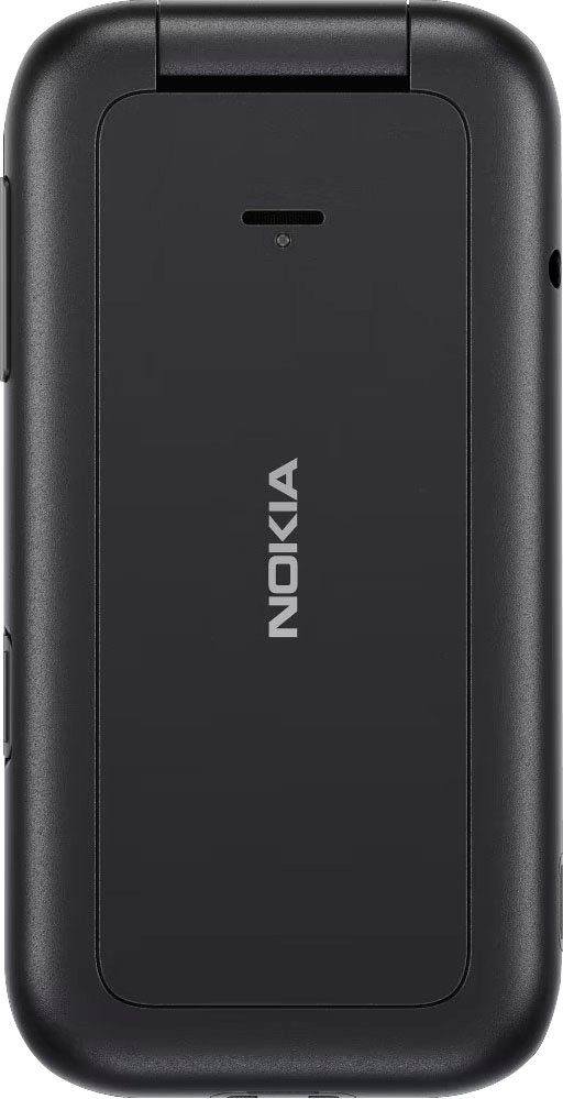 Nokia 2660 Flip Klapphandy (7,11 Kamera) 0,13 Speicherplatz, 0,3 MP cm/2,8 schwarz GB Zoll