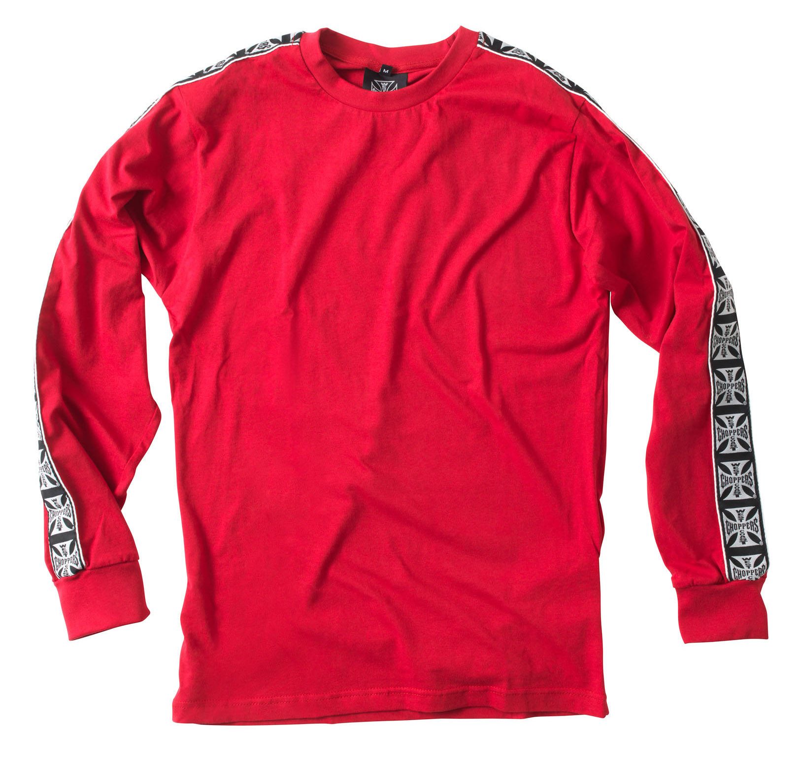 West Coast Choppers Longsleeve Taped L/S Red günstig online kaufen