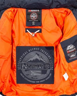 Geographical Norway Steppjacke Herren Winter Jacke Steppjacke Outdoor Jacke Parka Verveine