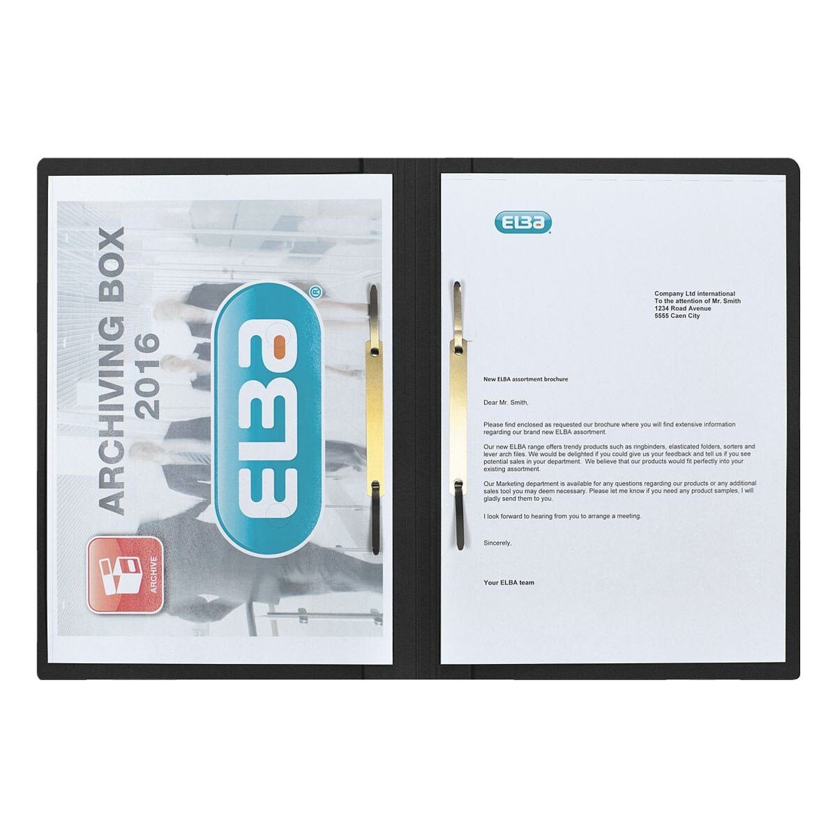 Thumbnail - ELBA Hefter 10042122, Doppelhefter, Format DIN A4, aus Karton