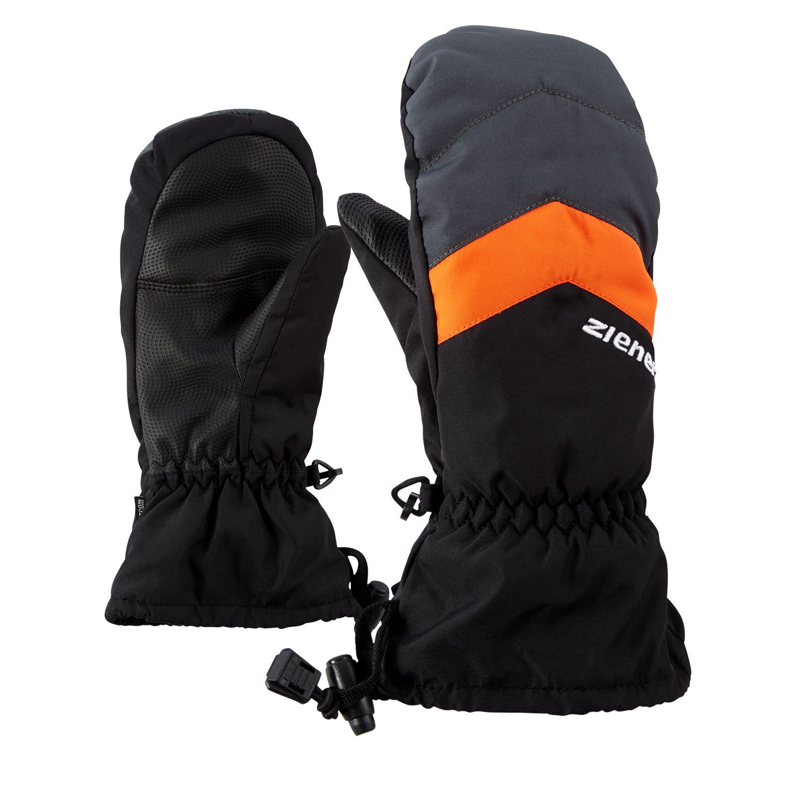 Weiche Skifäustlinge Junior, Fäustlinge Aquashield® Ziener AS(R) LETTERO Kinder MITTEN wasserdichte