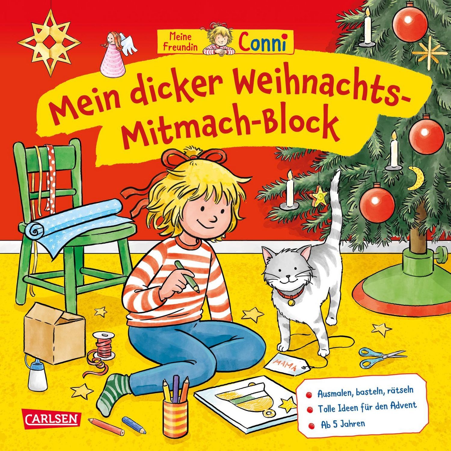 Conni Gelbe Reihe (Beschäftigungsbuch): Mein dicker Weihnachts-Mitmach / Hanna Sörensen