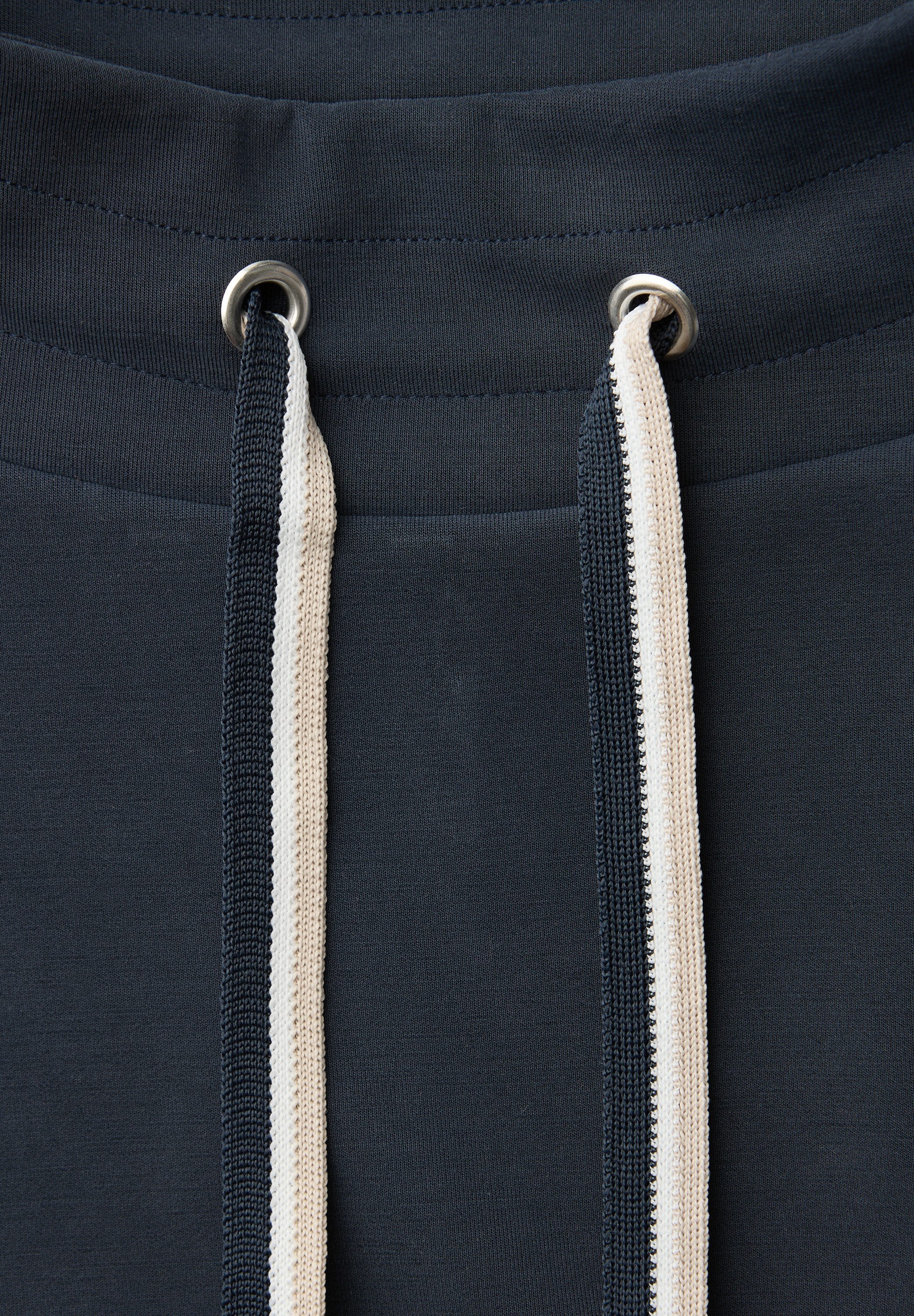 STREET ONE Langarmshirt mit Kordelzug und Schleife