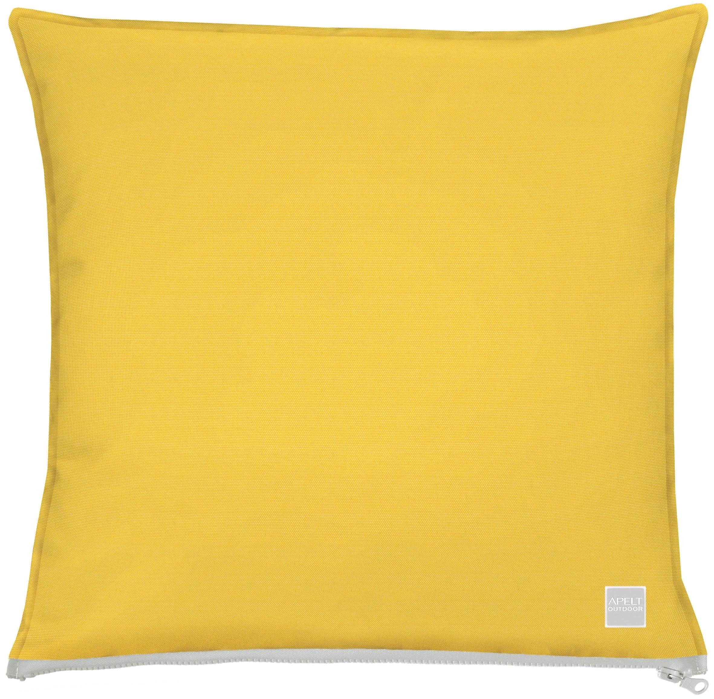 Kissenhülle 3959, APELT (1 Stück), Kissenhülle ohne Füllung, 1 Stück gelb