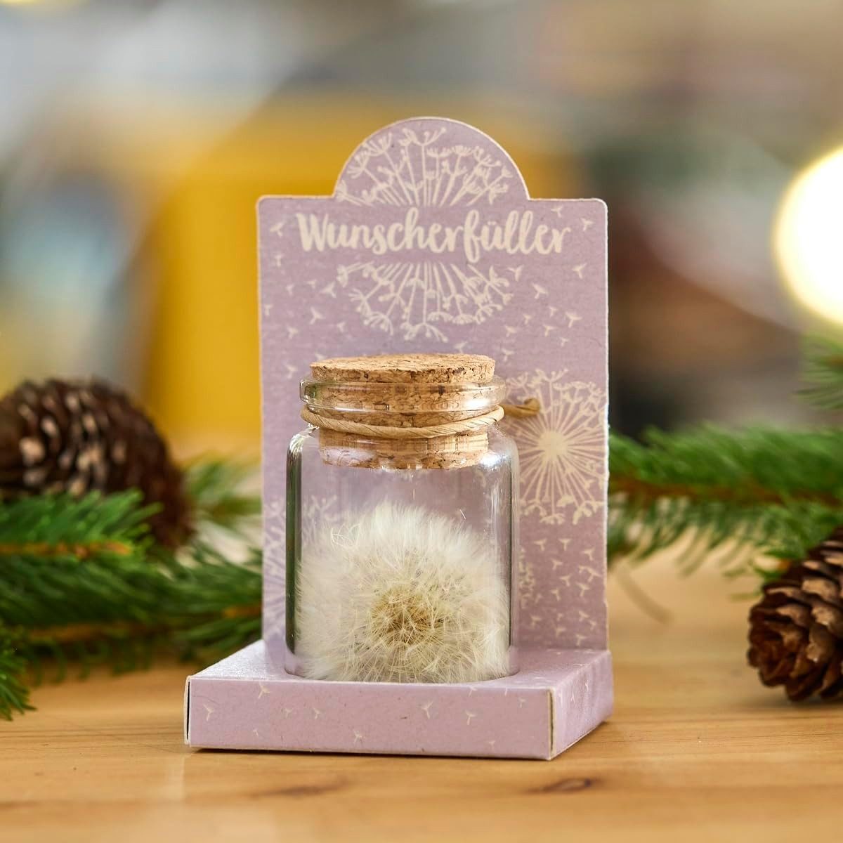 Trockenblume Echte Pusteblume, Toller Wunscherfüller zur Hochzeit, Geburtst günstig online kaufen