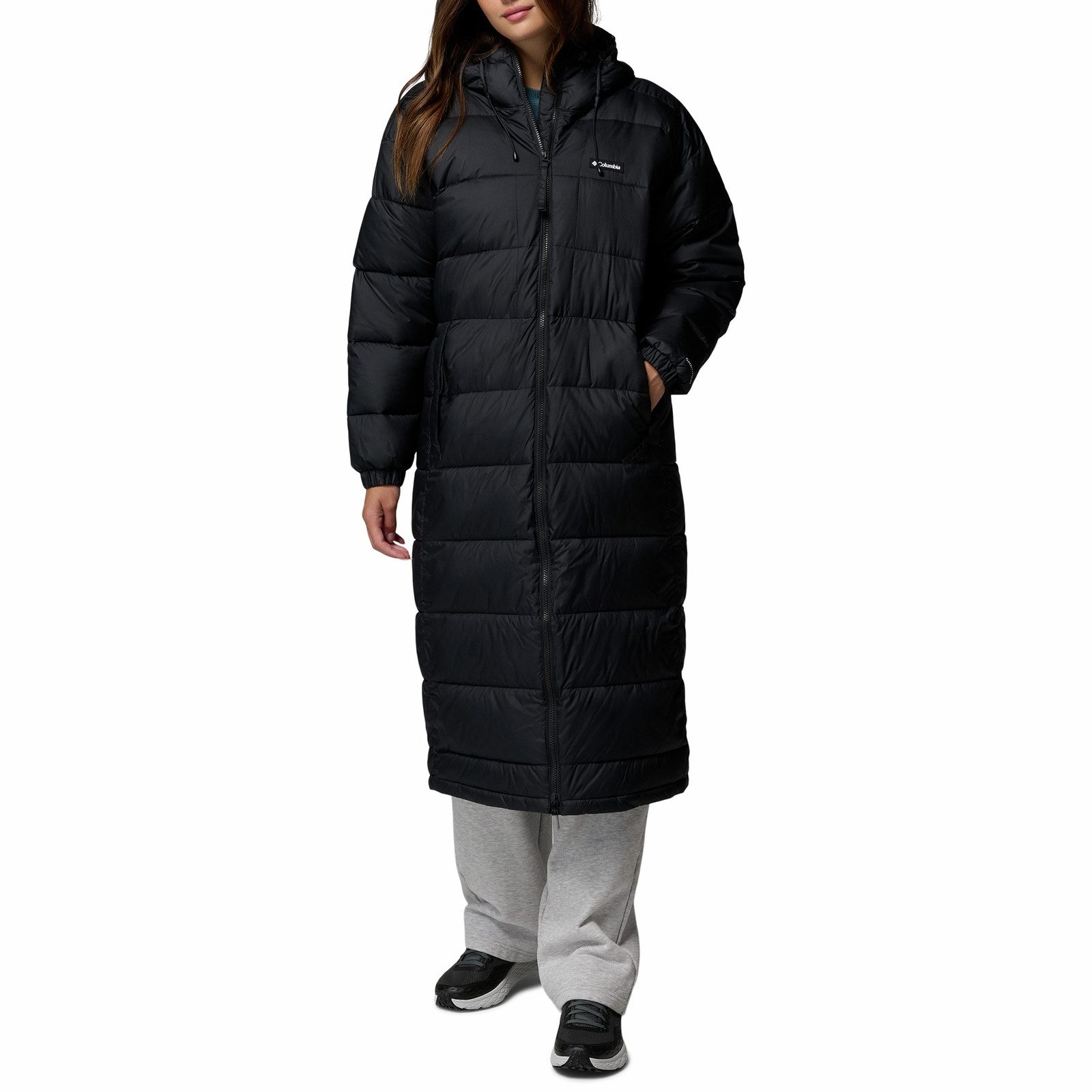 Columbia Steppmantel Pike Lake™ III Long Jacket mit reflektierendem Thermosystem innen