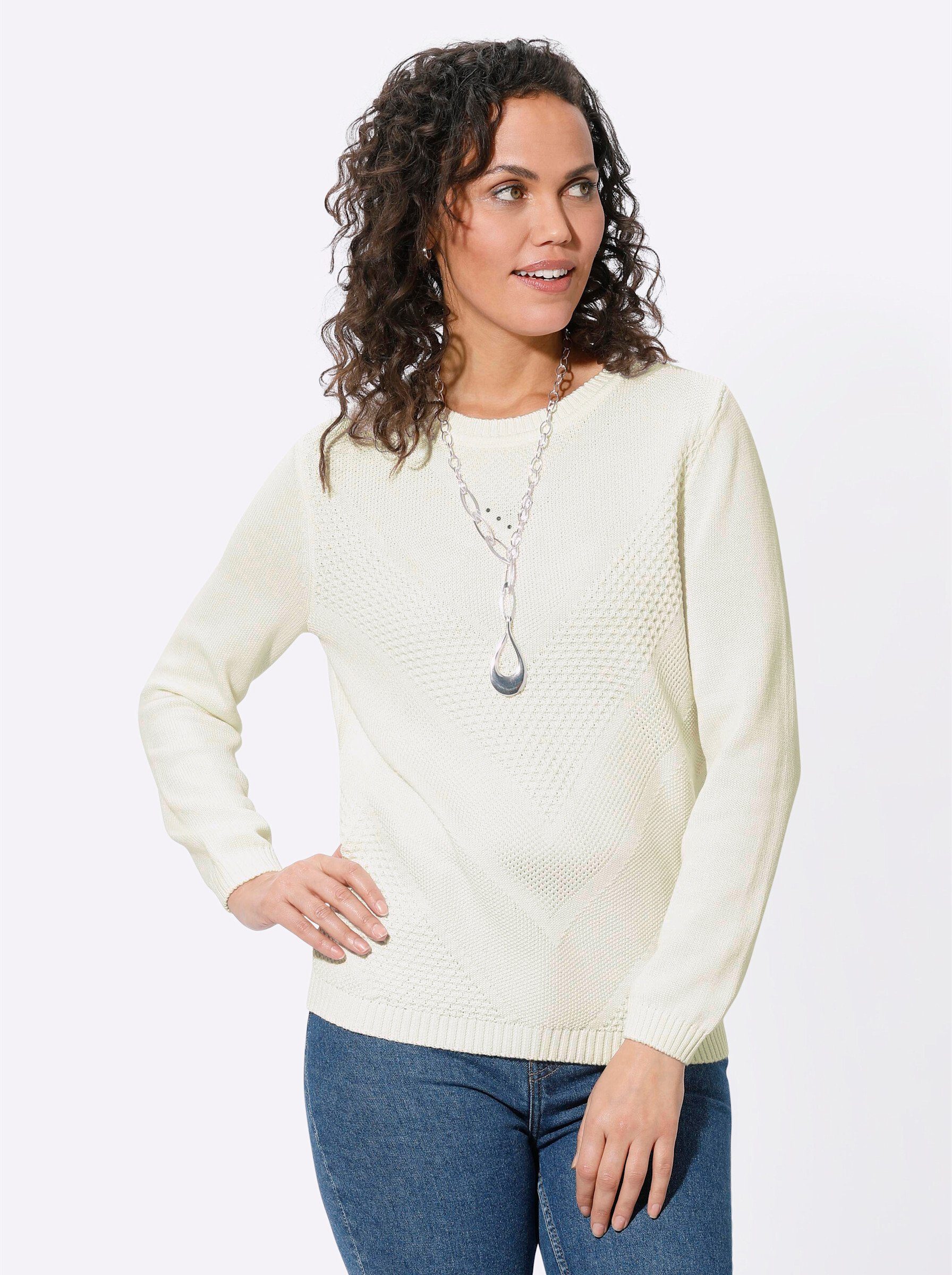 Strickpullover Pullover Langarm Jersey