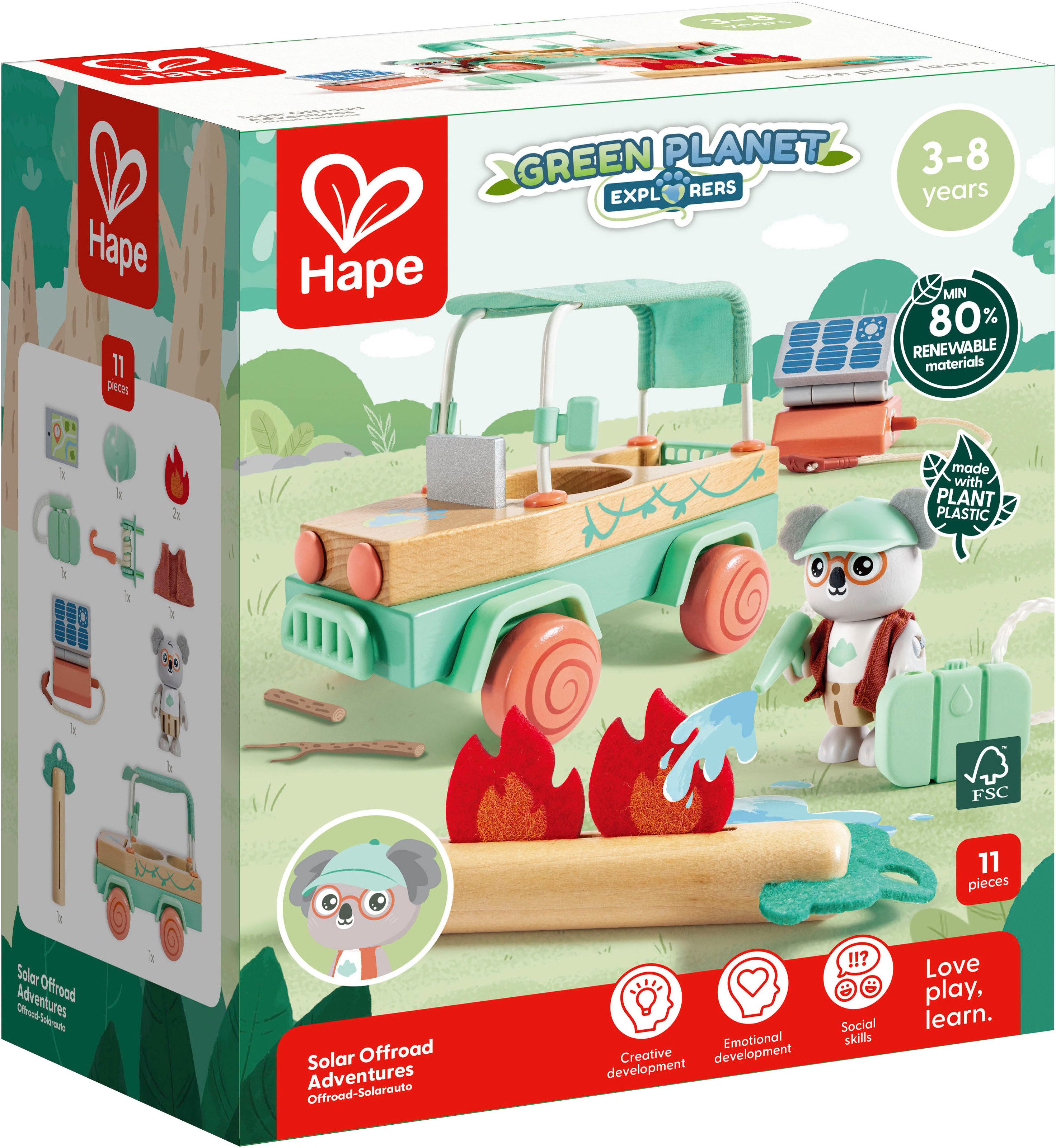 Hape Spielzeug-Auto Offroad-Solarauto günstig online kaufen