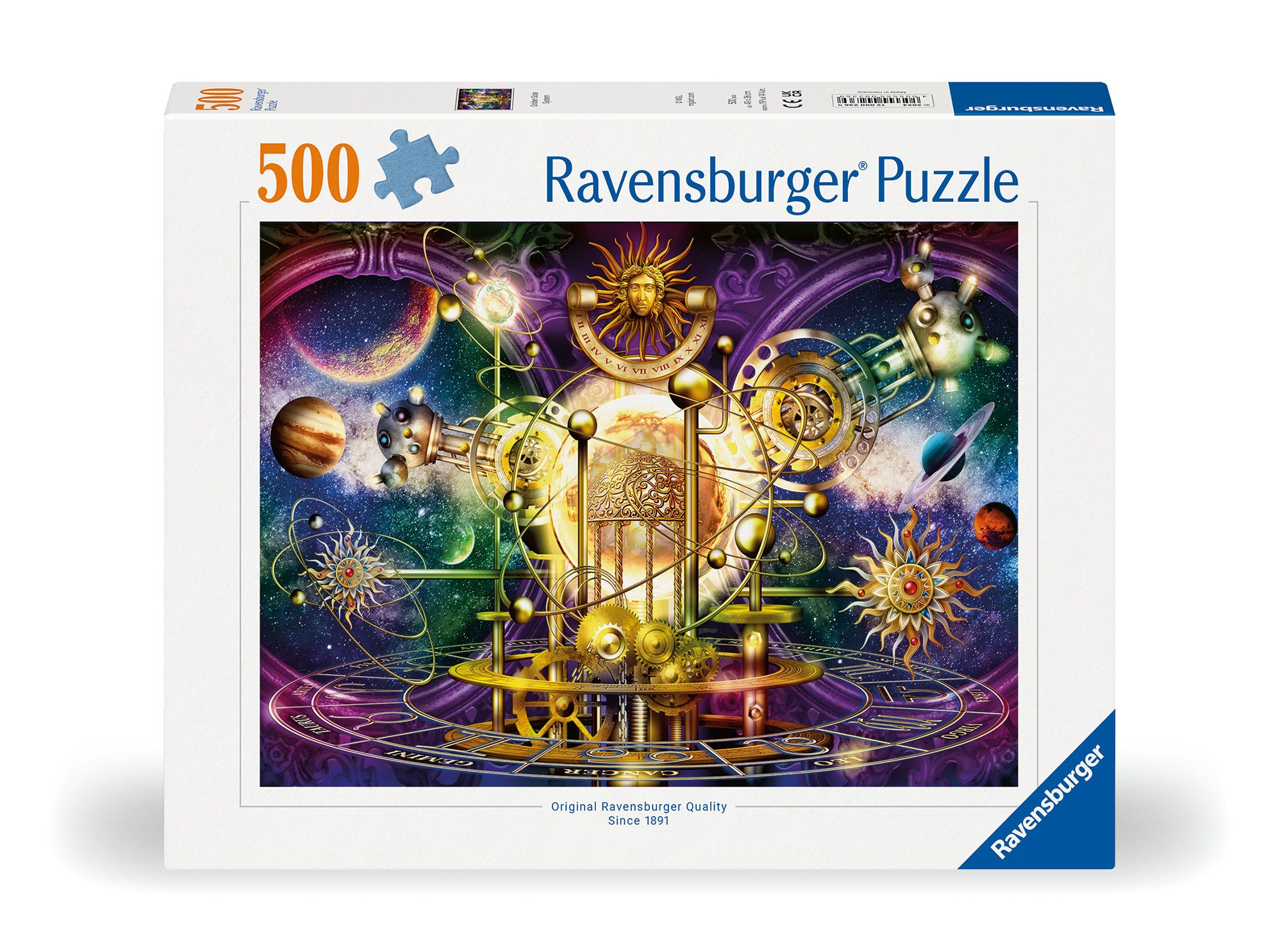 Ravensburger Verlag GmbH Puzzle Ravensburger Puzzle Planetensystem 500 Teile, Puzzleteile