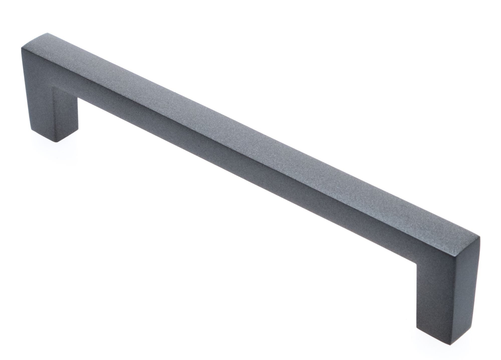 livingpoint24 Möbelgriff Möbelgriffe BA 128 & 160mm Küchengriff Grau matt Griffe Küche modern (1-St., 18), Modern