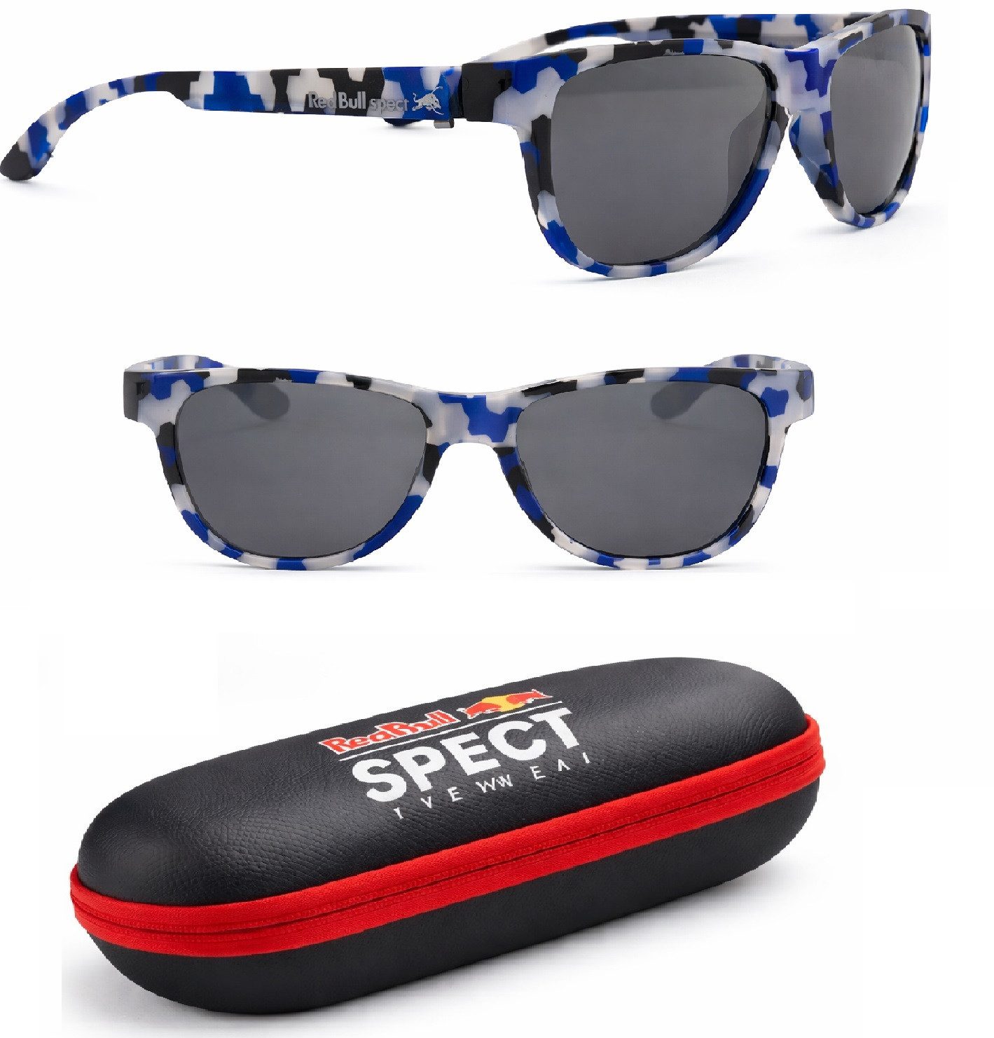 Red Bull Leggings Red Bull Sonnenbrille Sportlich Stylisch Auffällig Blau-Weiß 005PN