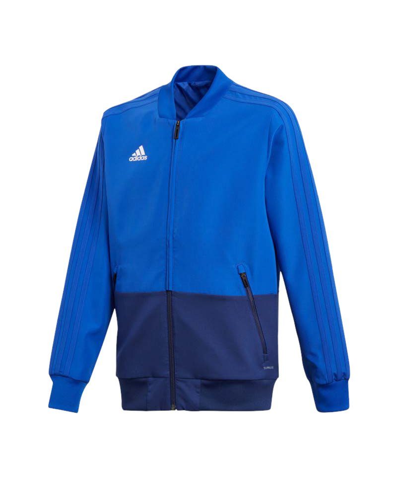 adidas Performance Sweatjacke Condivo 18 Kids Präsentationsjacke blauweiss