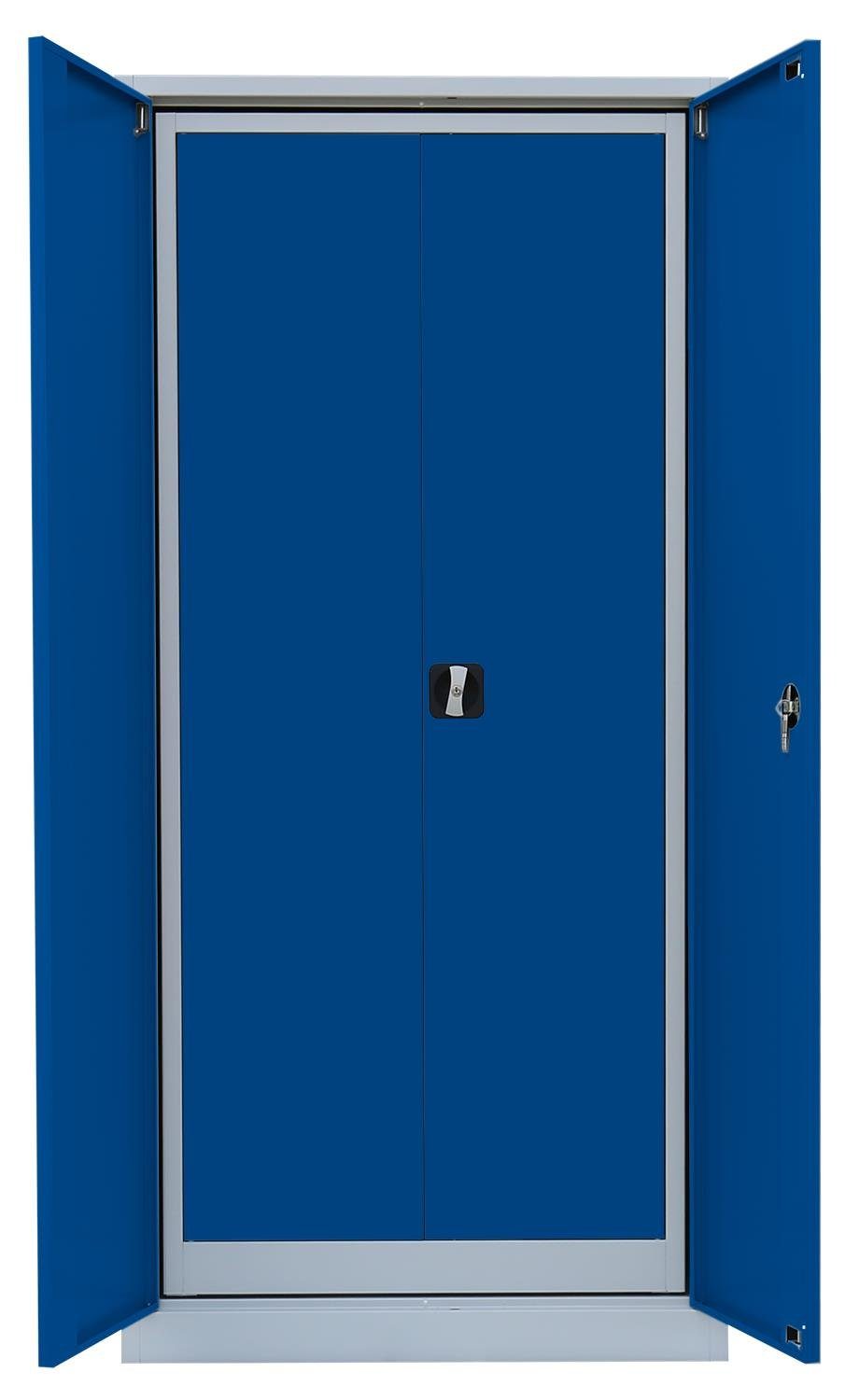 Montage 4,5 montiert, RAL Steelboxx Steelboxx® RAL 5010 Set) 5010 Stück 2 Türen: notwendig Mehrzweckschrank keine 1-St., 2er Blau und SET OH OH Aktenschrank 5 Komplett Enzianblau (Spar-Set, Korpus: Enzianblau/ |