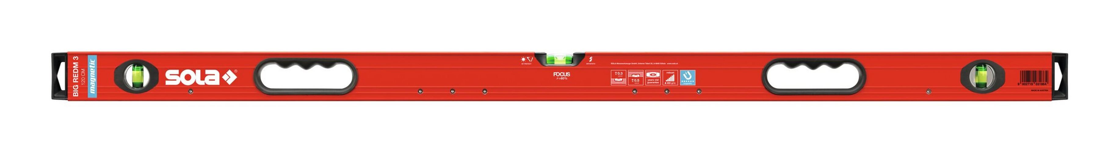 SOLA Wasserwaage, Magnet LM Big REDM günstig online kaufen