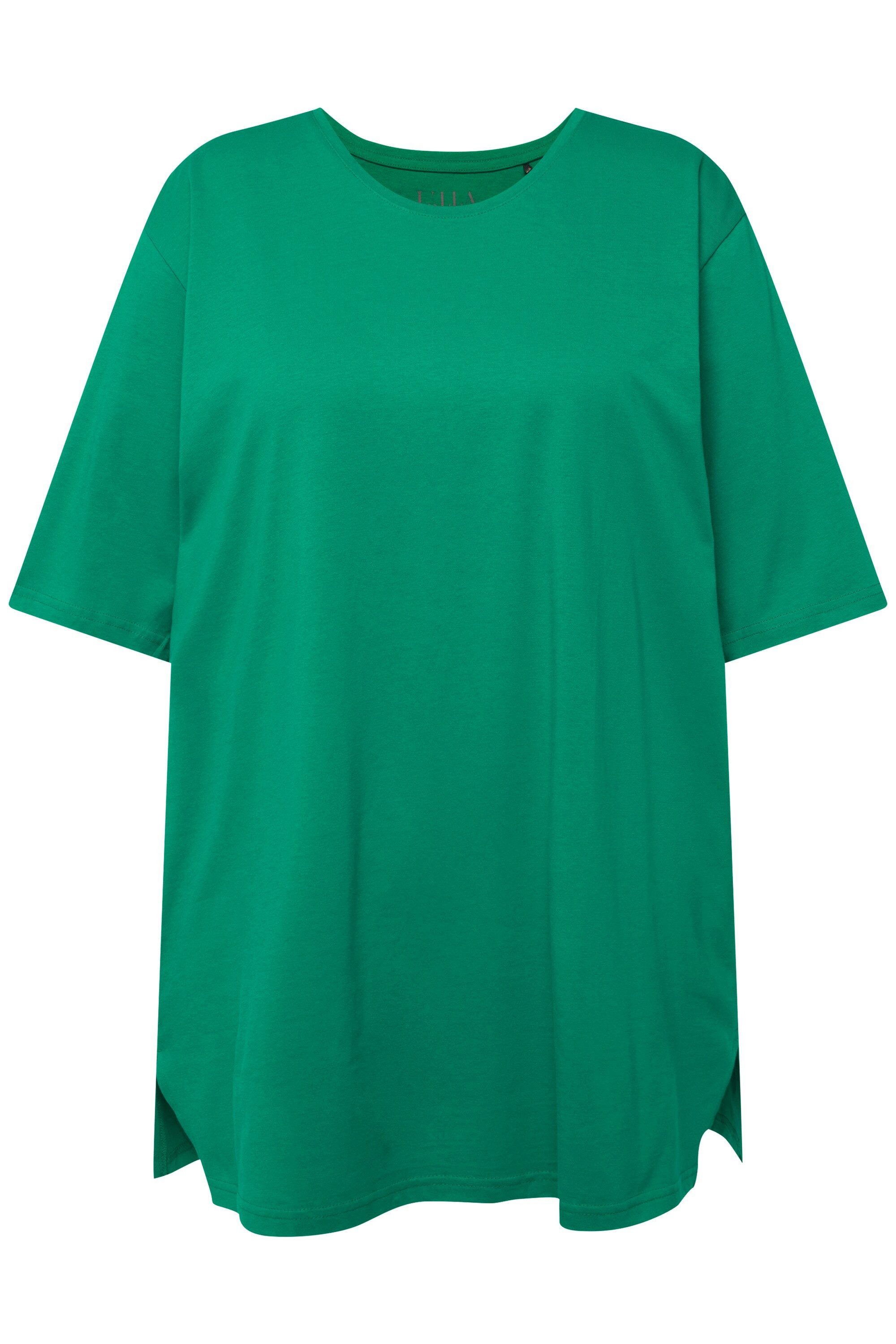 Ulla Popken T-Shirt T-Shirt Rundhalsausschnitt Relaxed günstig online kaufen