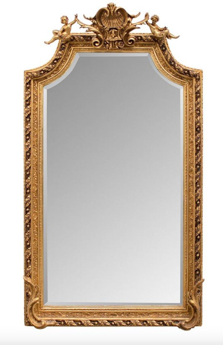 Spiegel Stil Barockspiegel x cm Möbel - Antik Gold mit Casa 100 Wandspiegel Barock Padrino Engelsfiguren H. 175