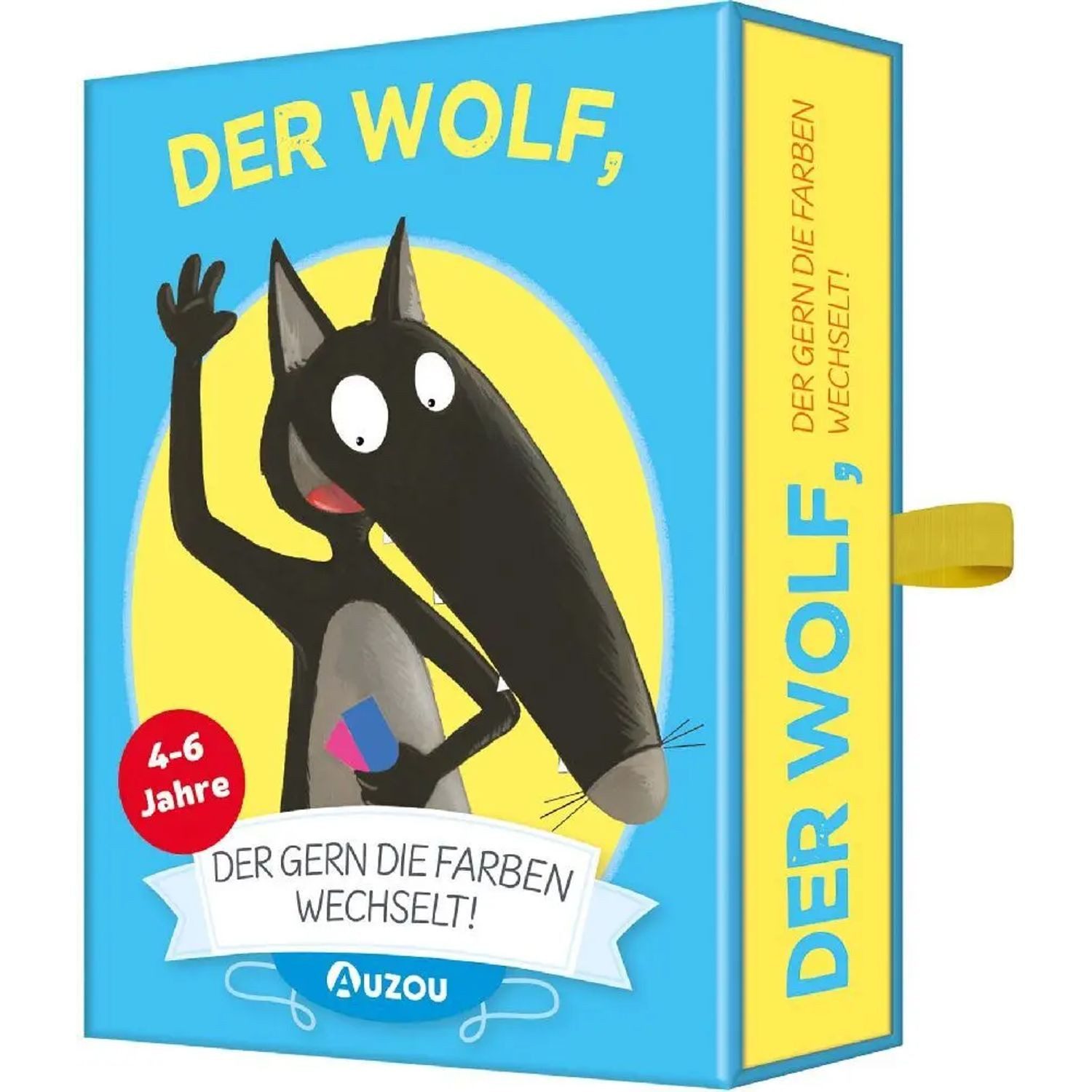 AUZOU Spiel Der Wolf, der gern die Farben wechselt!