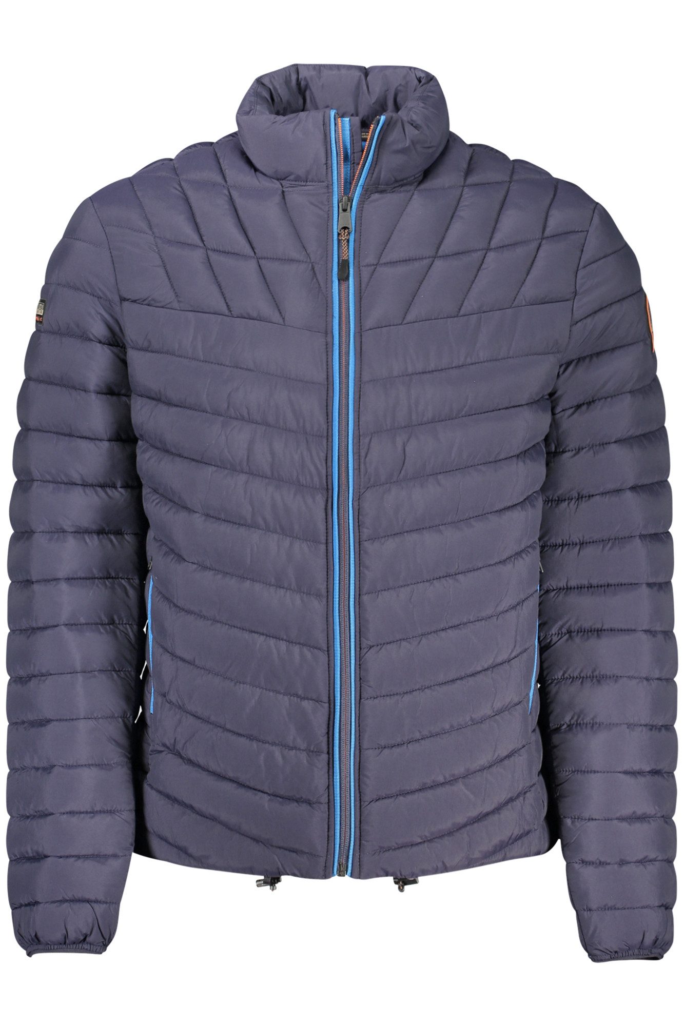 Napapijri Outdoorjacke Blaue Herrenjacke mit Reißverschluss - Regular Fit, 3 Taschen