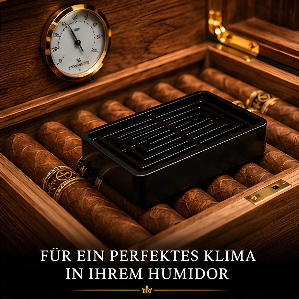 HERRLAN Humidor Lösung 500ml, Premium Luftbefeuchter-Flüssigkeit 65 - 72 % relative Luftfeuchtigkeit