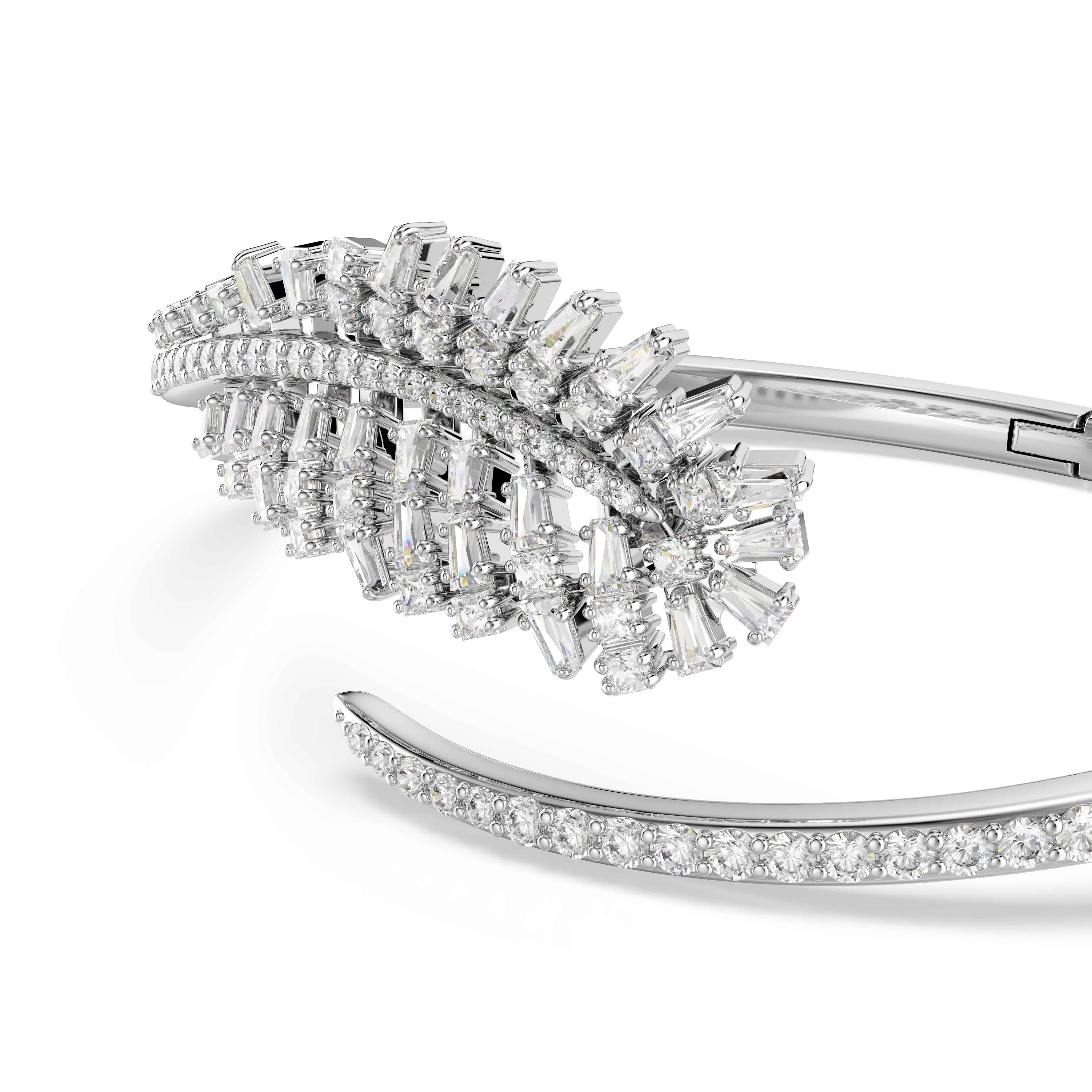 Swarovski Armspange Schmuck Geschenk VIENNA Armreif, mit Swarovski® Kristall, Zirkonia (synth)