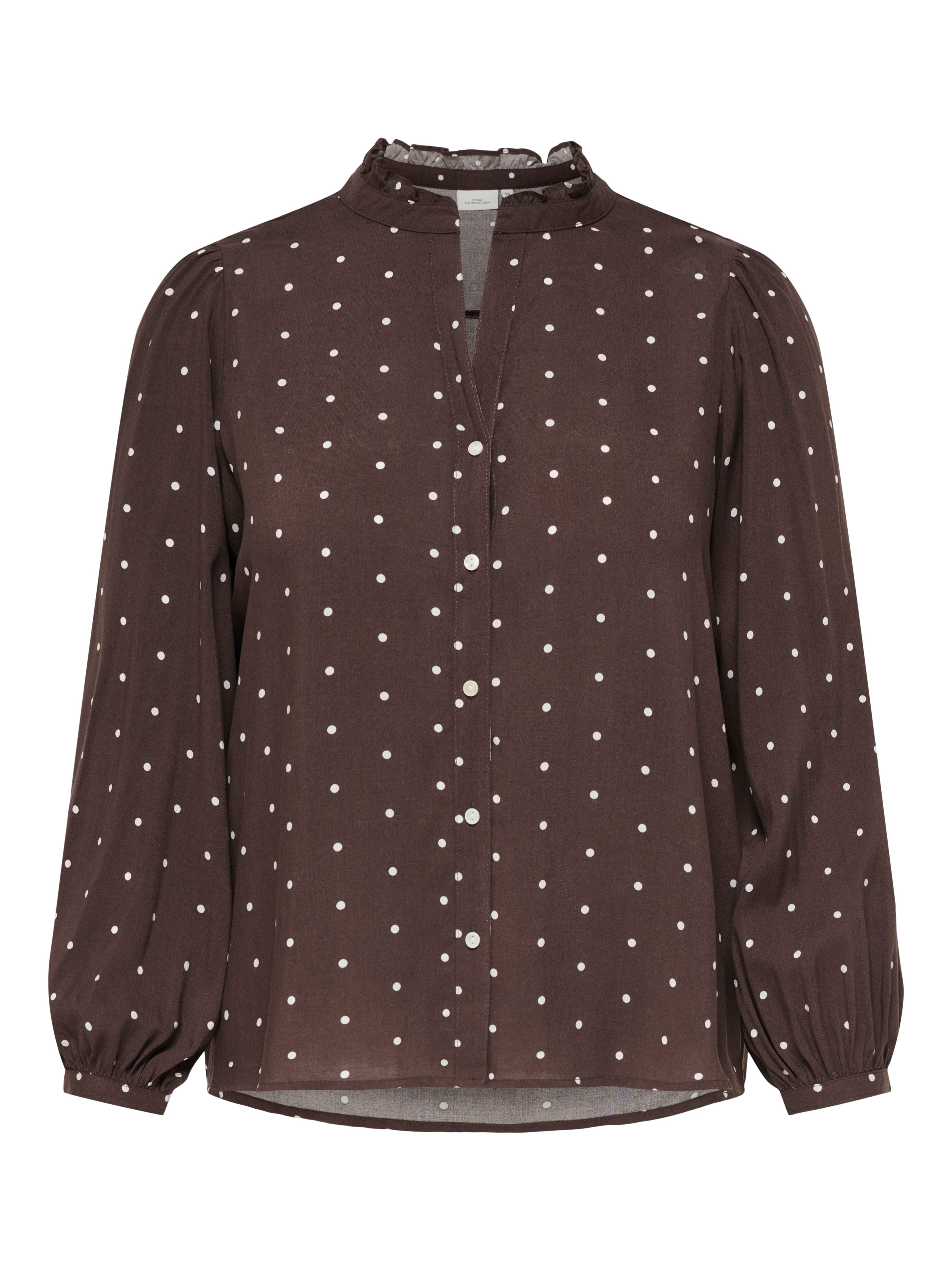 ONLY CARMAKOMA Druckbluse CARRAYA L/S SHIRT WVN NOOS Viskose, regular fit