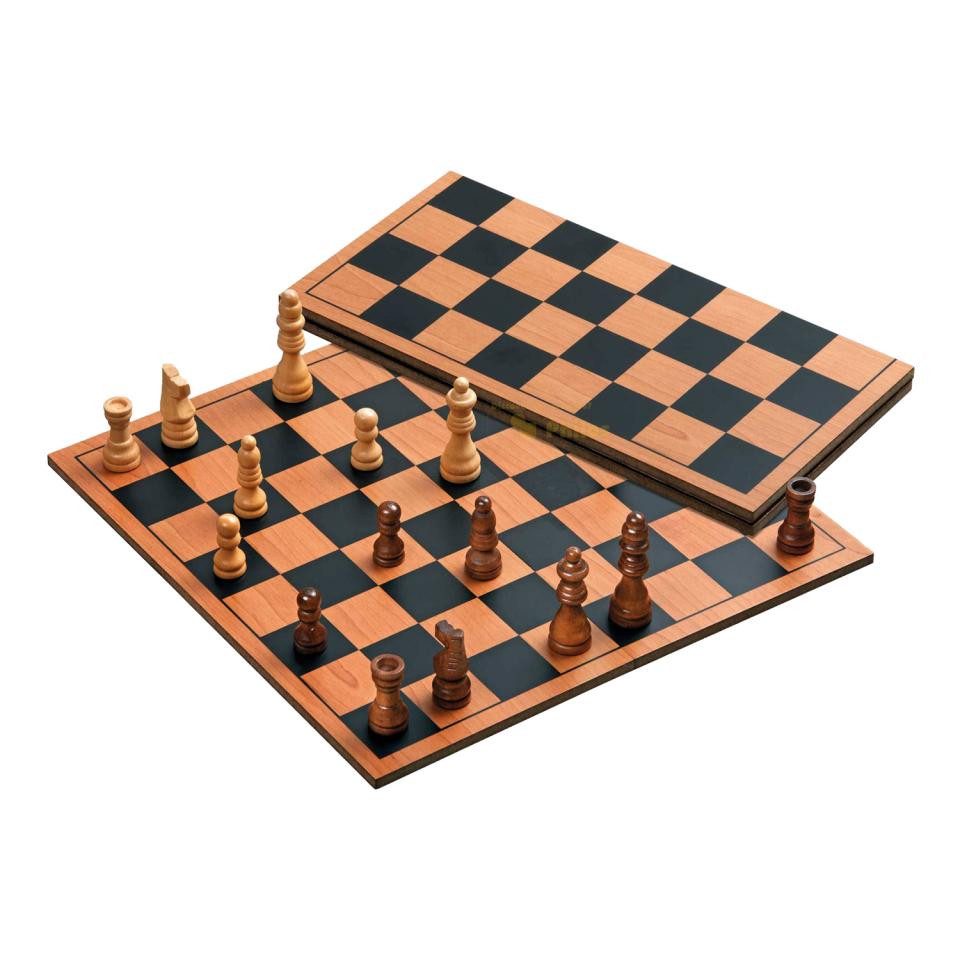 Philos Spiel, Schachspiel - Set - klein - Breite ca. 24 cm