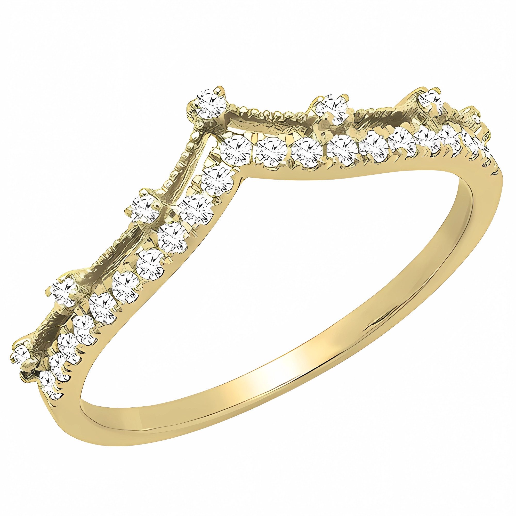 Jumpeak Diamantring Diamant Ring Damen,Labordiamant,Kronenstuck,Ring Frauen,Gold Ring, Goldring Damen 585 Echtgold,Wedding Ring,Geburtstag Geschenk Mädchen