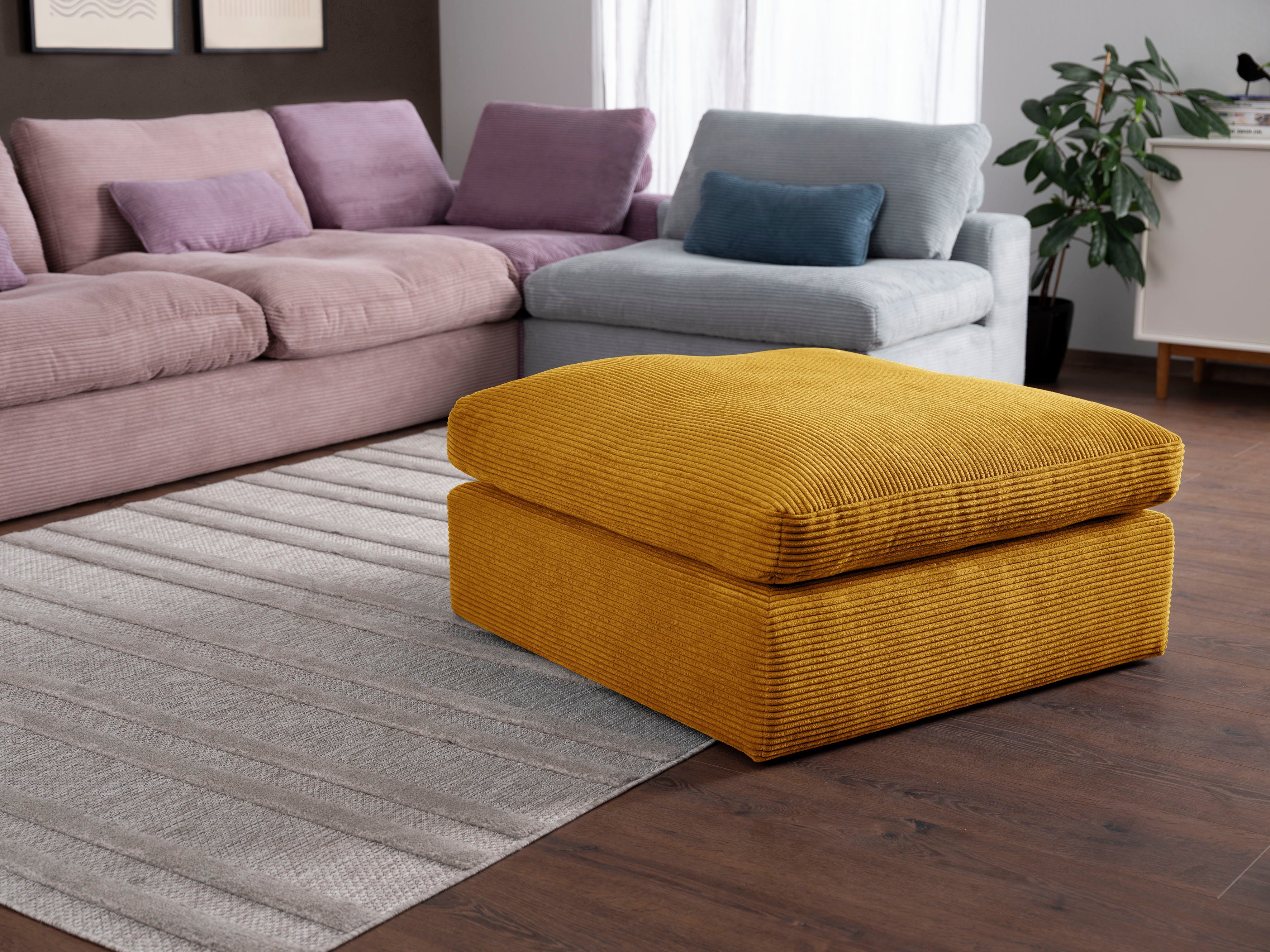 alina Hocker Sandy, 122 cm breit günstig online kaufen