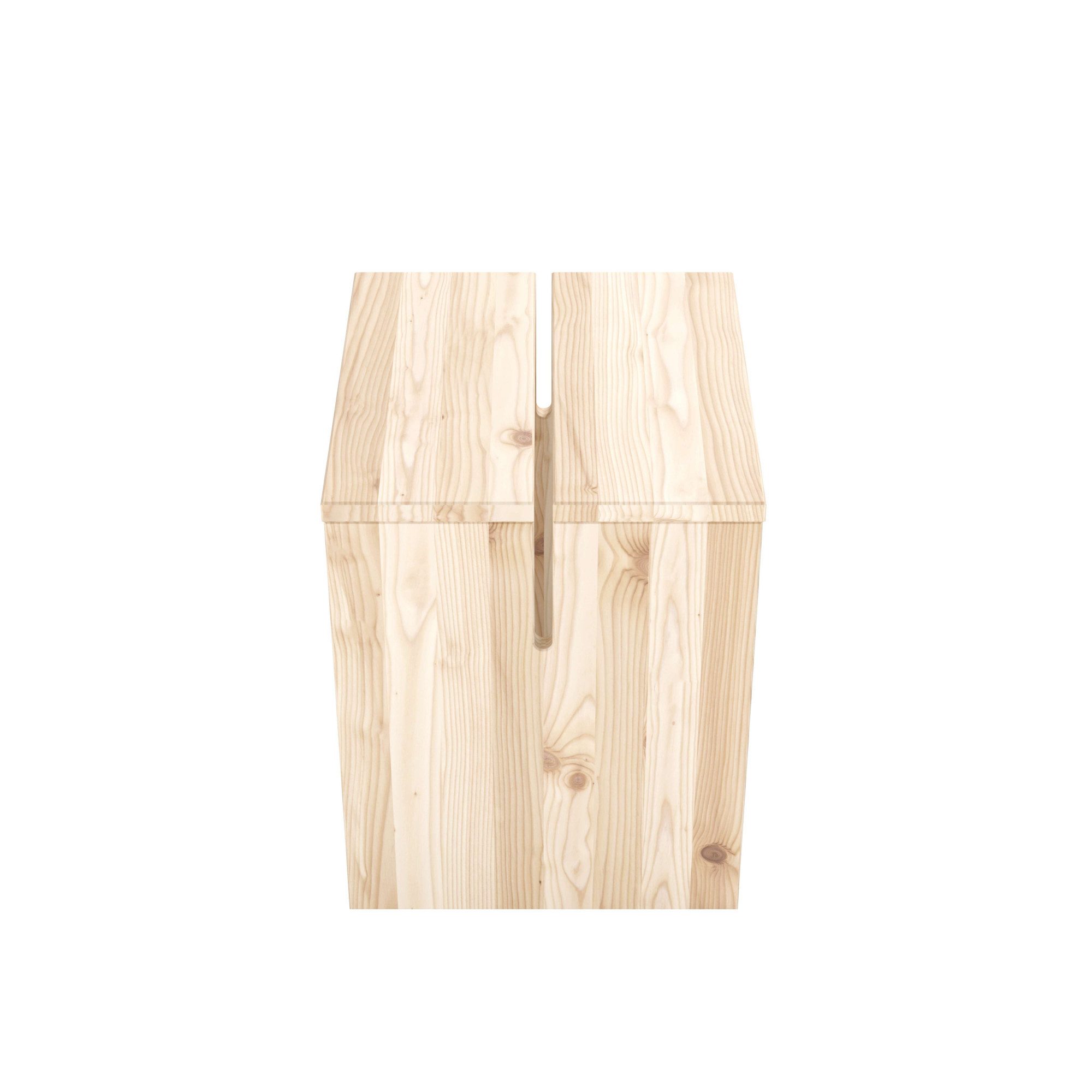 Karup Design Sitzhocker Join-In Stool, Hocker, Sitzhocker, Beistelltisch, aus FSC®-Massivholz, minimalistisches Design, langlebig, flexibel, vielseitig éinsetzbar