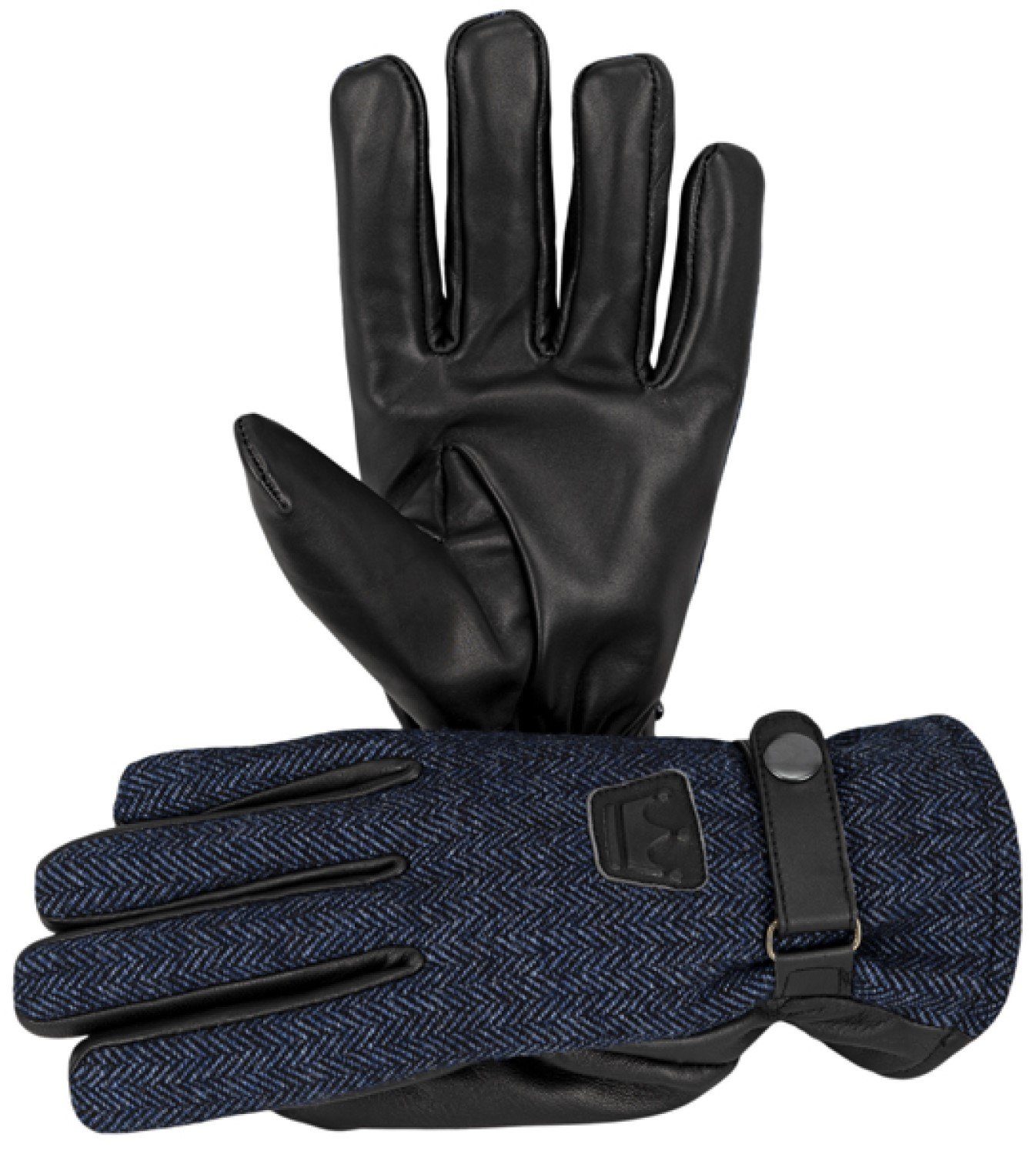 Balke Lederhandschuhe warm mit Echtleder & Fischgrät-Muster günstig online kaufen