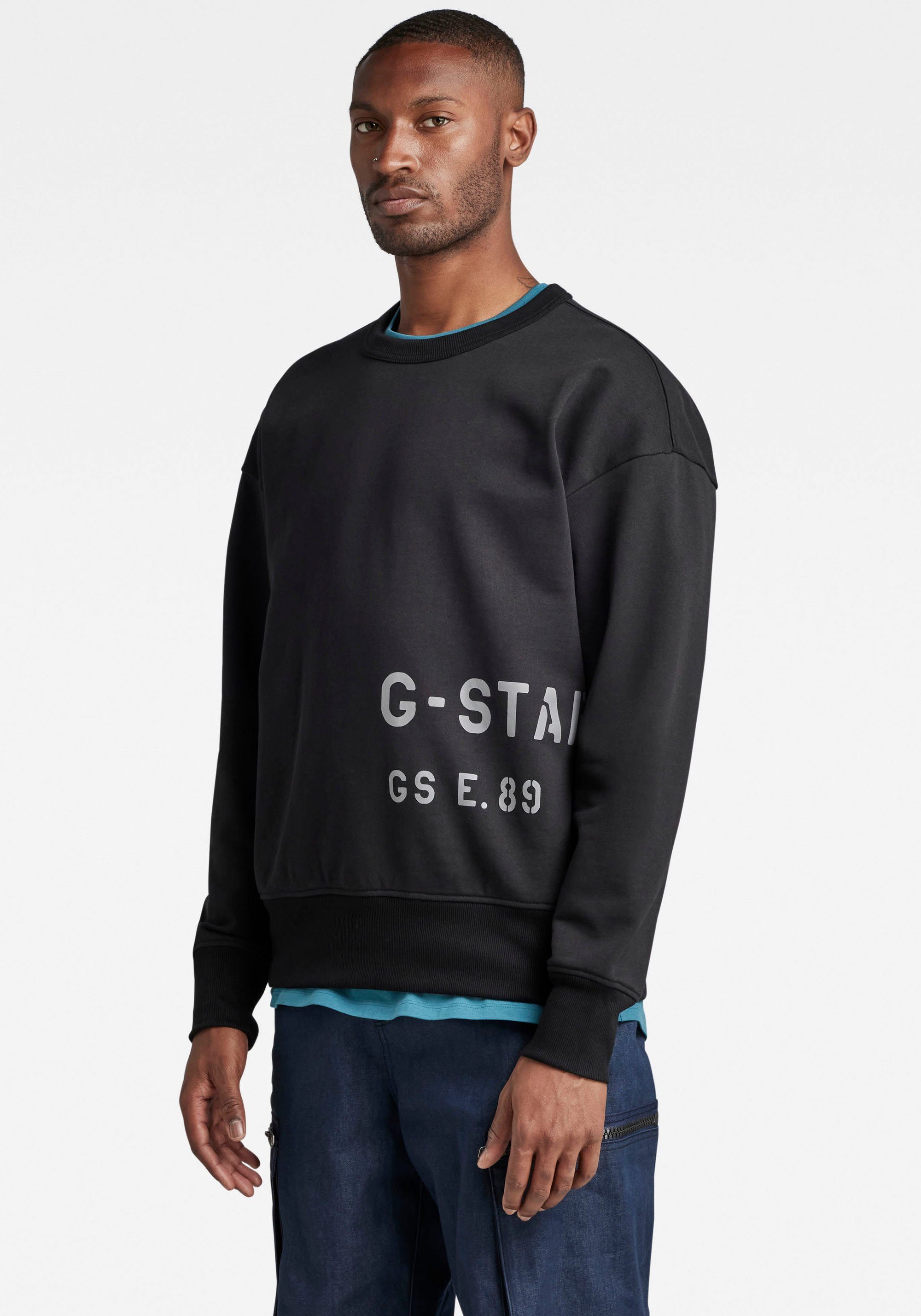 G-Star Sweatshirt Multigraphic oversize RAW Sweatshirt