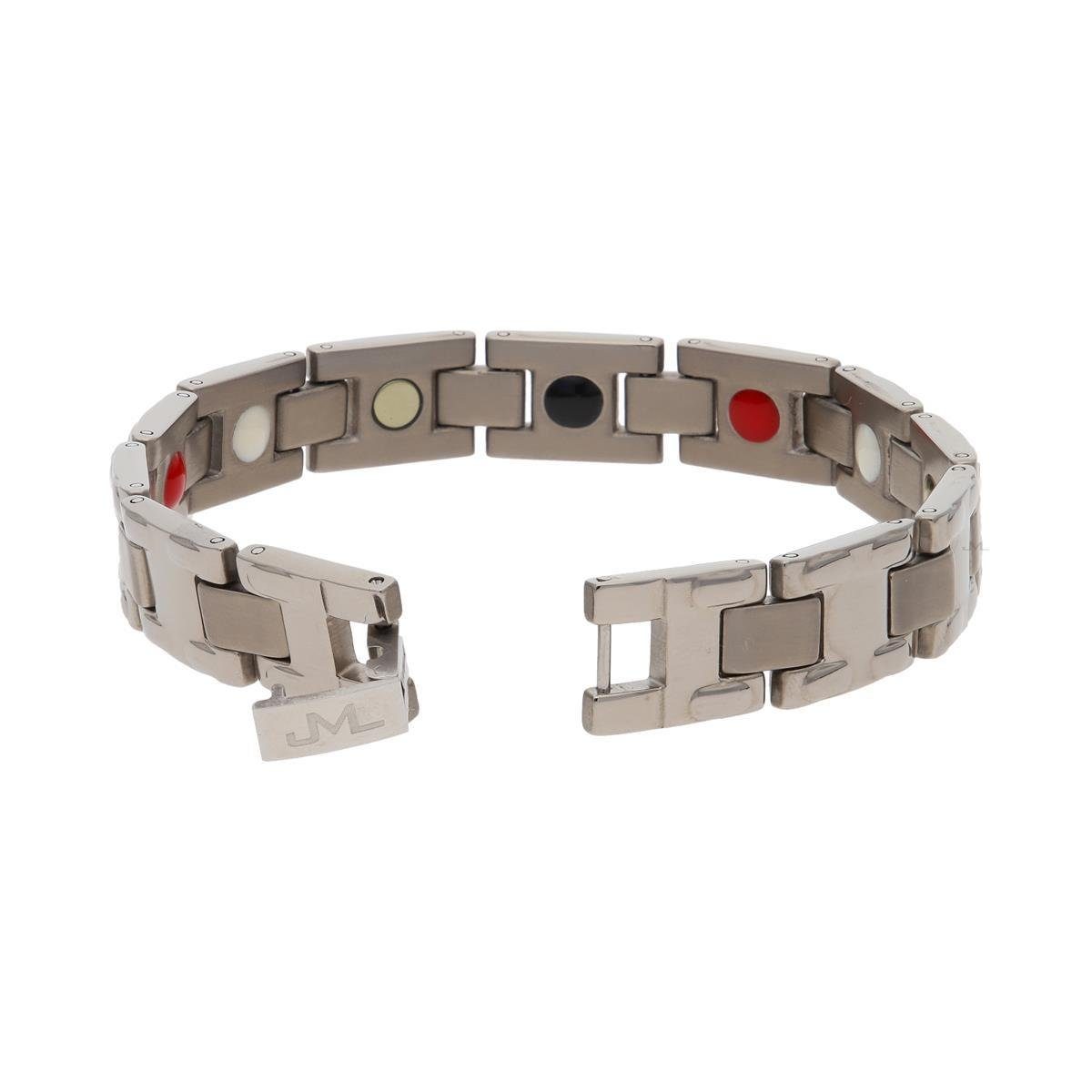(kein kein Magnetarmband Set, Titan 1-tlg., JL49-03-0007 Set) JuwelmaLux Armband JuwelmaLux