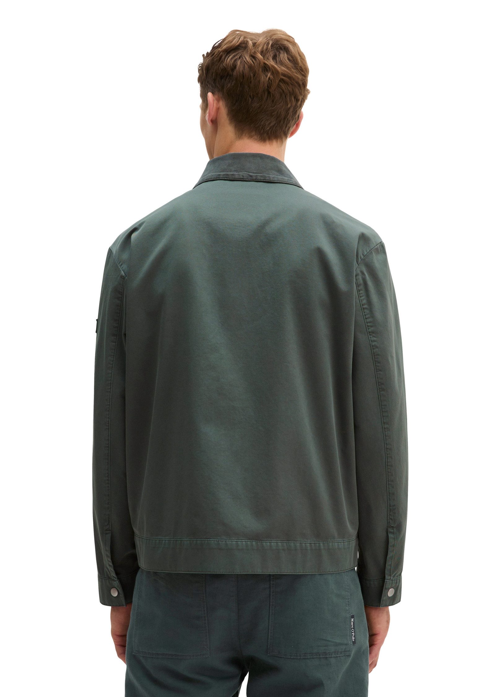 Marc O'Polo Outdoorjacke mit Cordkragen