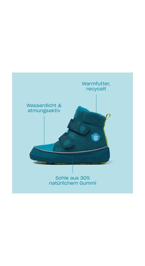 Affenzahn Vegan Comfy Winterstiefel wasserdicht und warm gefüttert