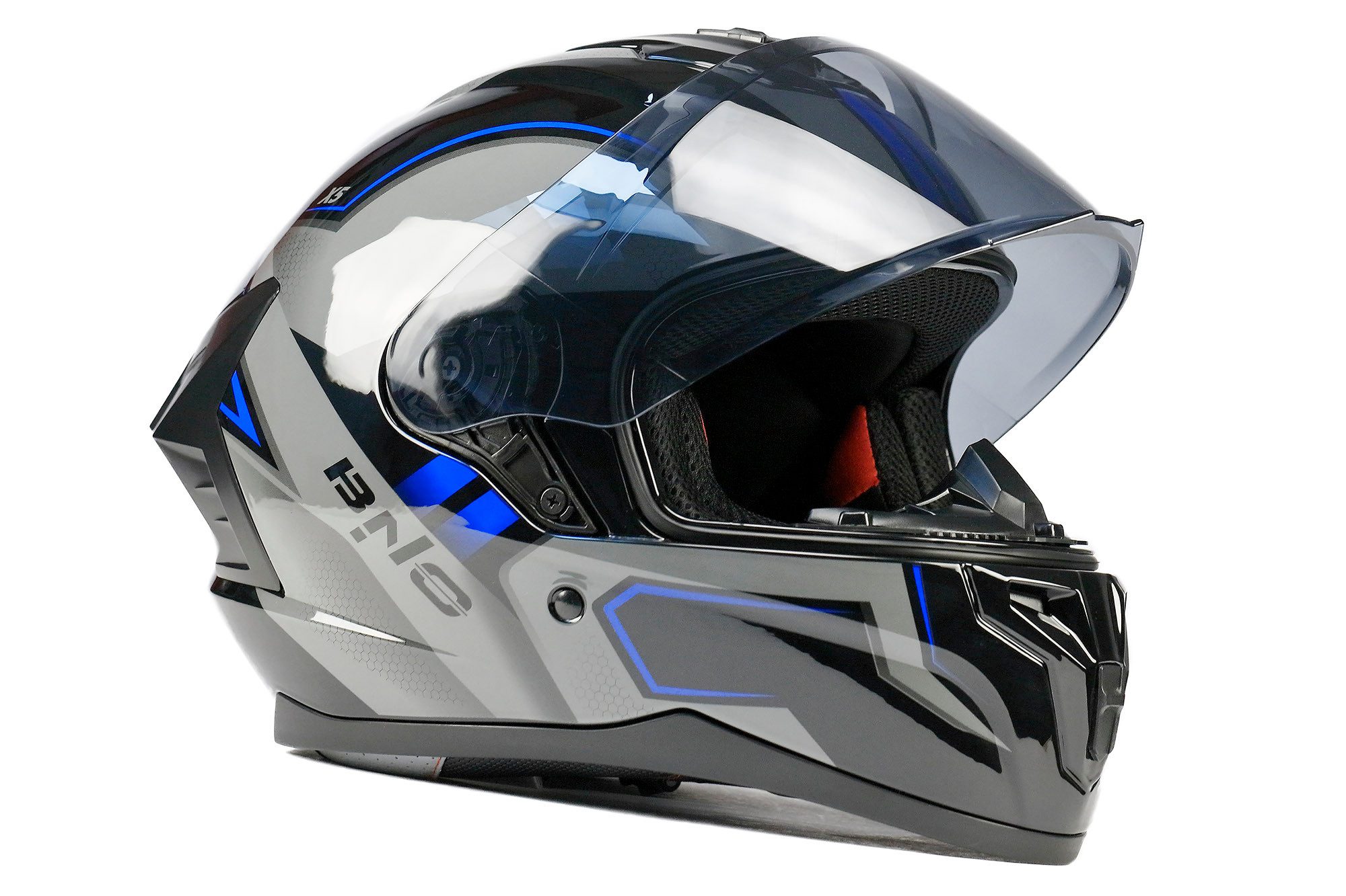 BNO Motorradhelm BNO X5 Integralhelm, ECE R 22-06