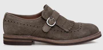 BRUNELLO CUCINELLI Brunello Cucinelli Double Monk Pattern Shoes Schuhe Brogues Monk-strap Sneaker