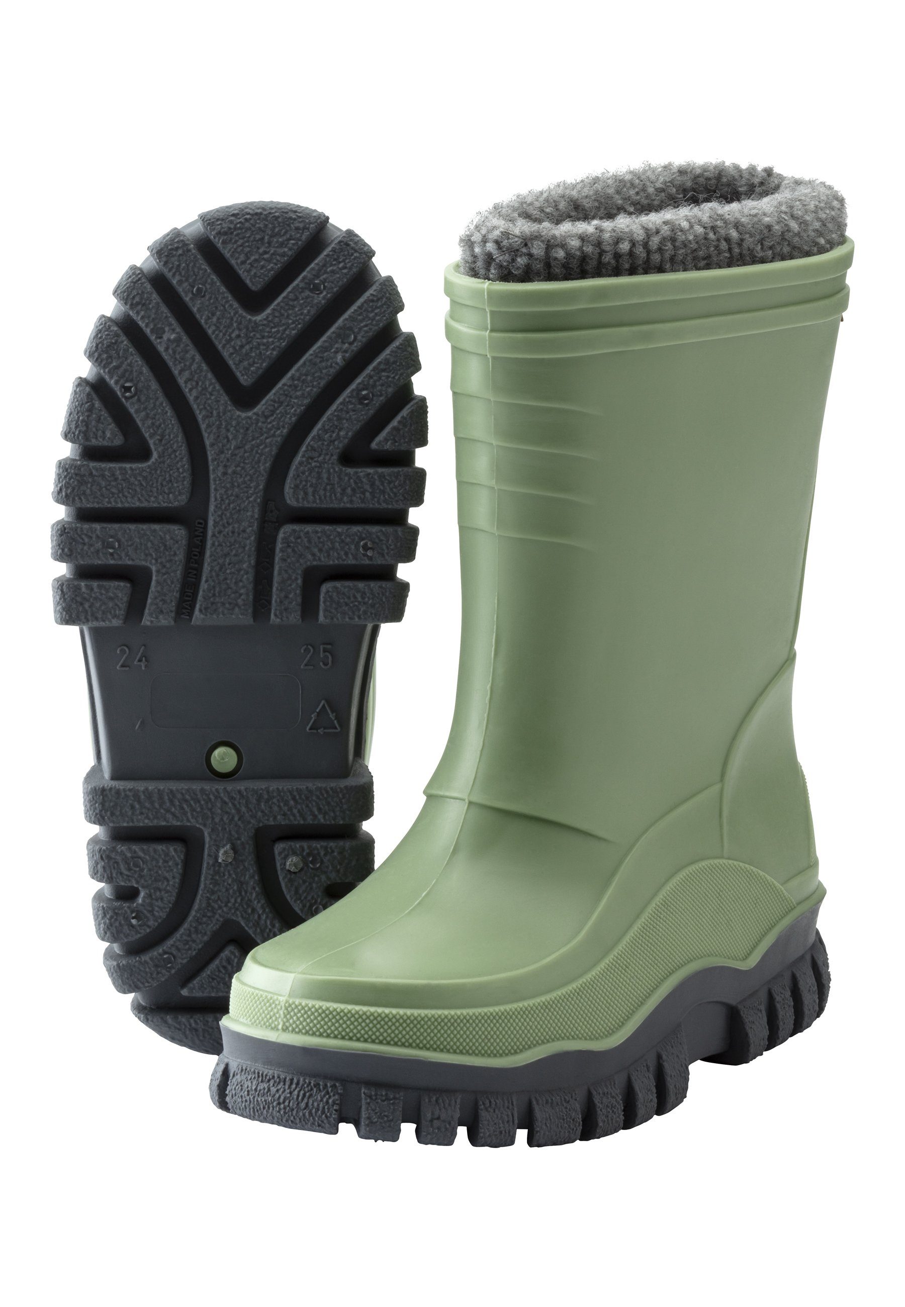 Sterntaler® Gummistiefel mit Innenschuh uni Gummistiefel (1-tlg)