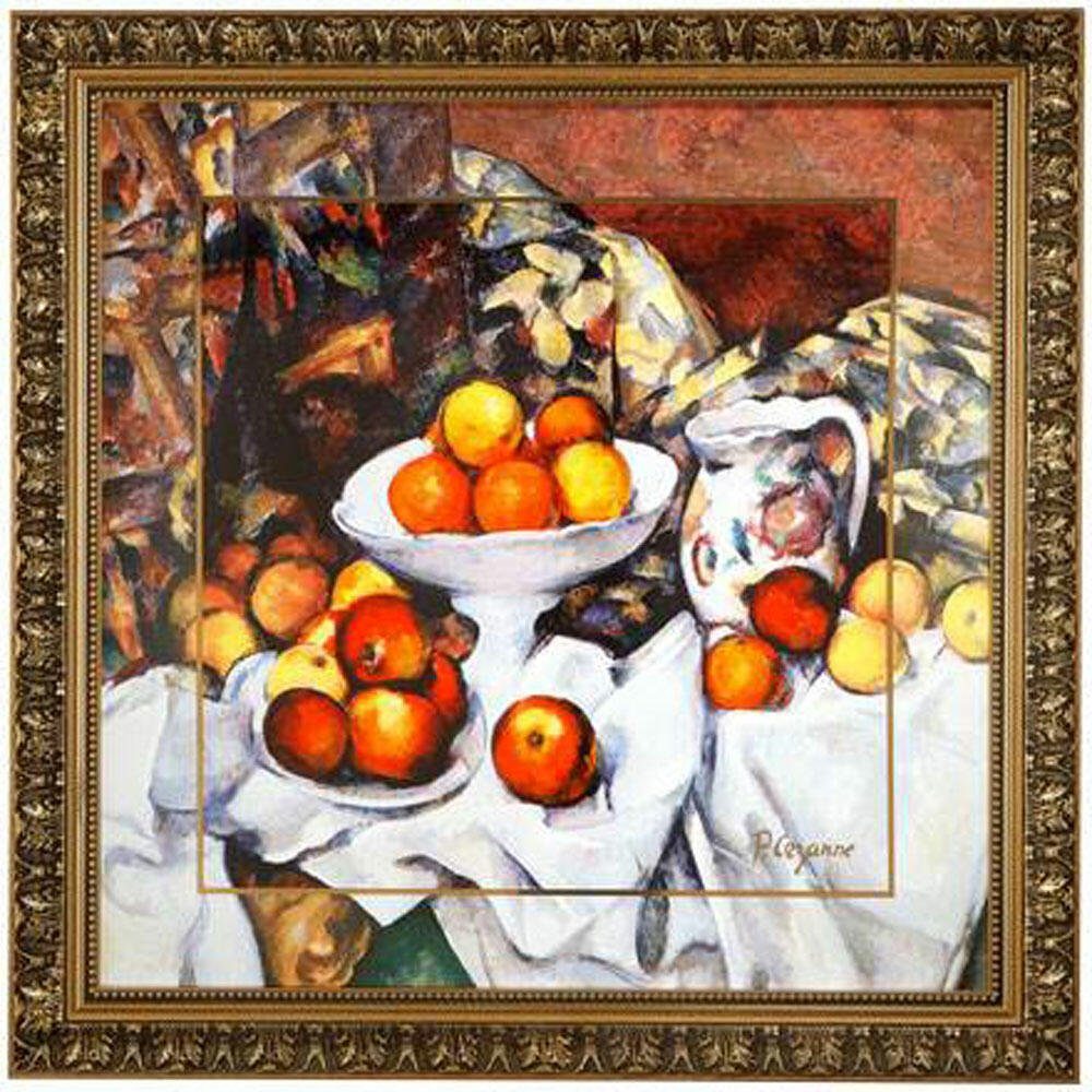 Goebel I Cezanne Wandbild - Paul Stillleben Wanddekoobjekt