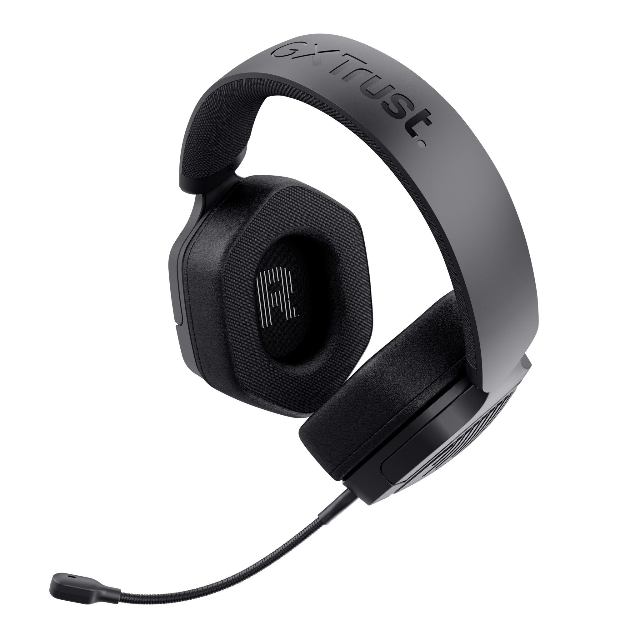Trust GXT492 Carus Gaming Headset PC Laptop Konsolen Gaming-Headset (Kabelgebundene Verbindung über 3,5-mm-Klinkenanschluss I Stereo-Sound mit geschlossenem Aku – Bild 4 von 5