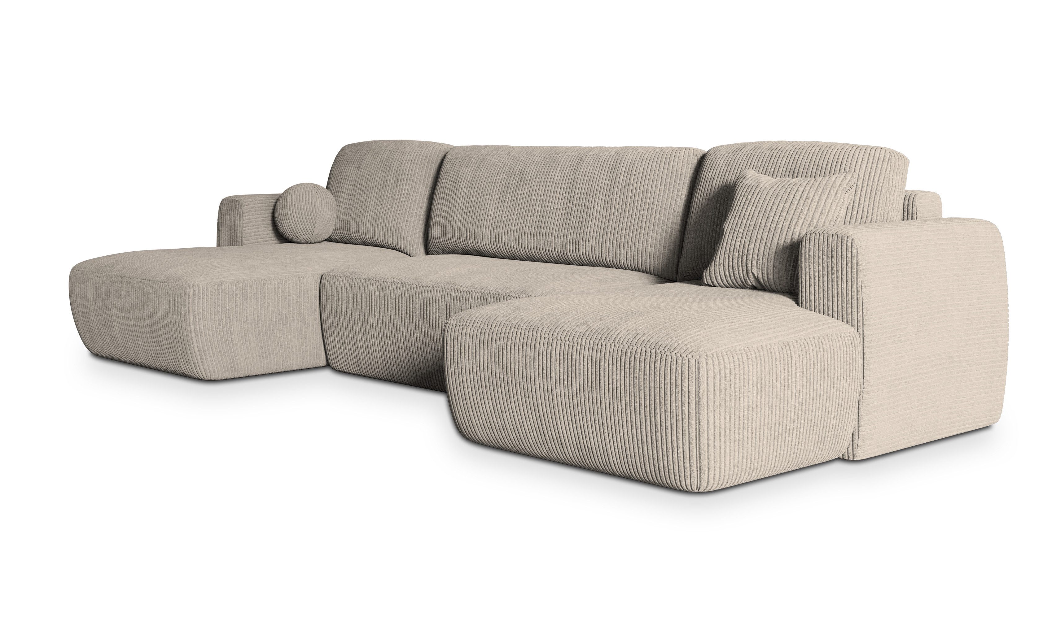 Masseno Ecksofa SENTUM mit Schlaffunktion U-Form, günstig online kaufen