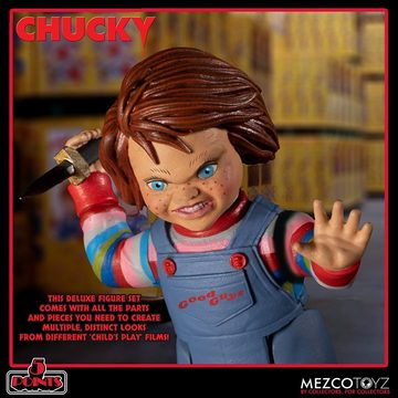 MEZCO Actionfigur Chucky 5 Points Actionfiguren Deluxe Set