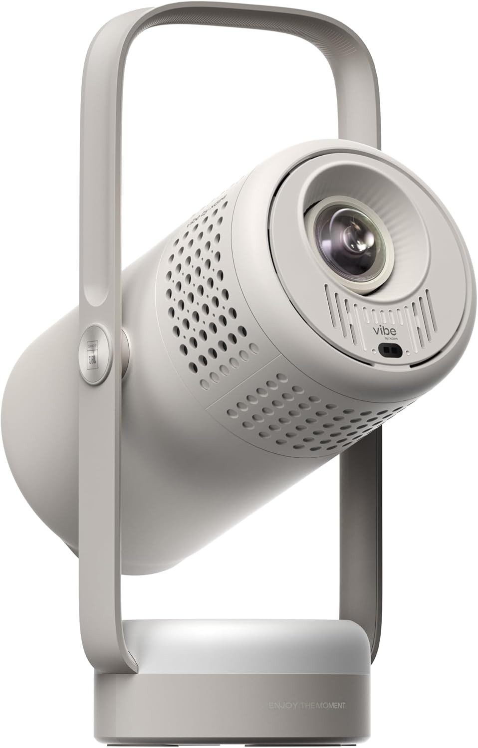XGIMI XGIMI Vibe One mit Akku 1080p Smarter Tragbarer Beamer, 160° Ständer Portabler Projektor (1920 x1080 (1080P) px, Google TV & Netflix, Sound by JBL, bis zu 1,2 Std. Videowiedergabe)
