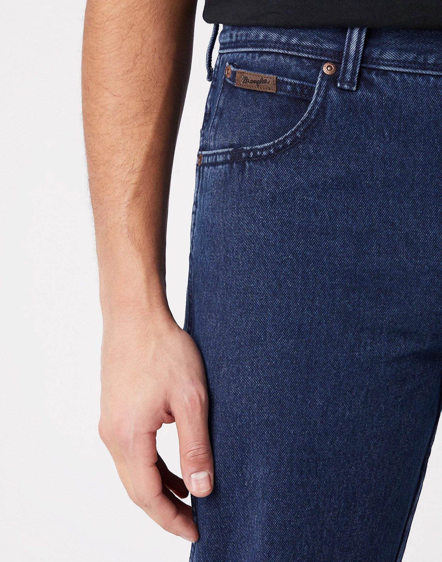 Wrangler 5-Pocket-Jeans WRANGLER TEXAS coalblue stone W121YN29H