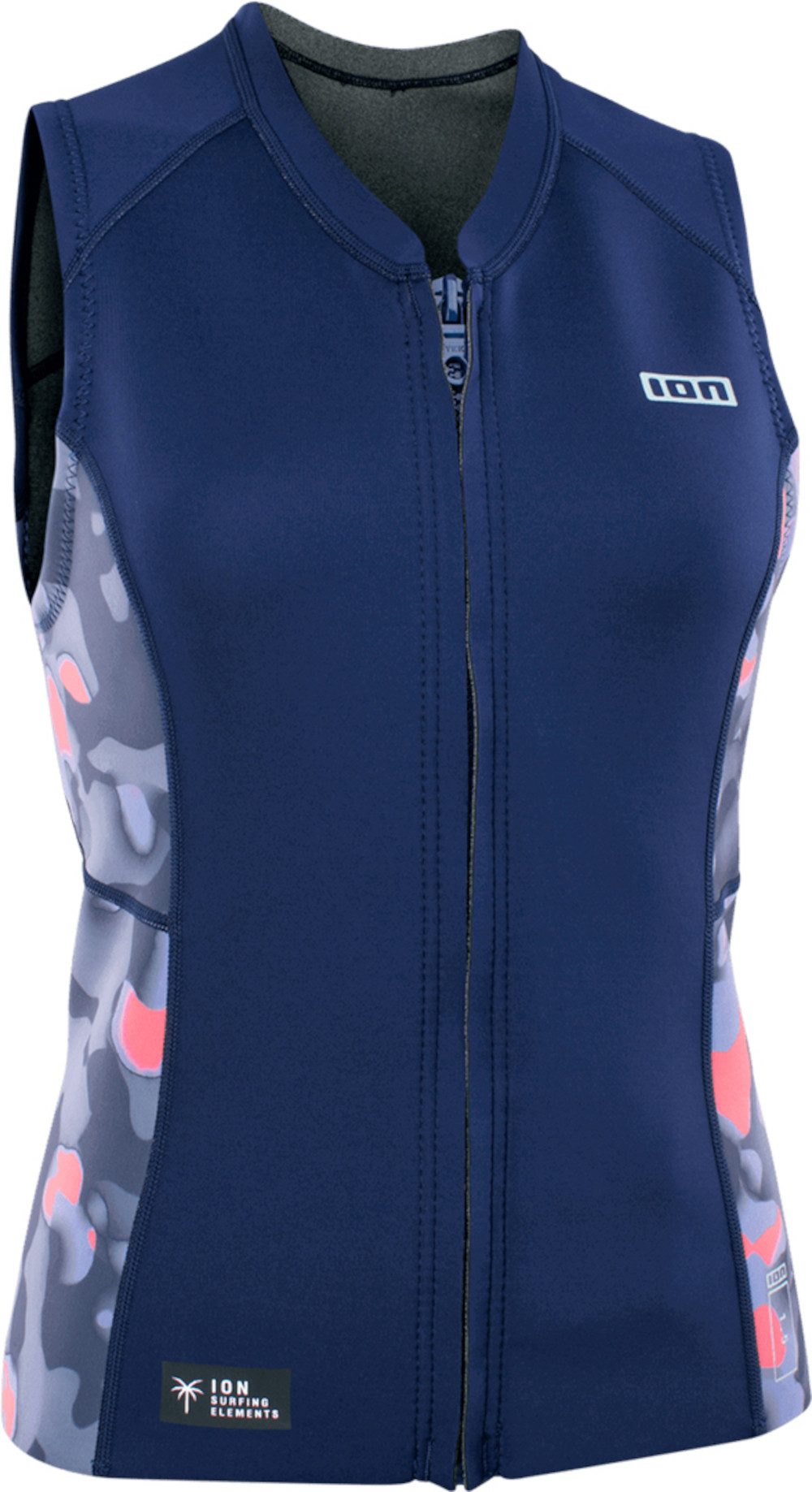 ION Neoprenjacke ION ZIP TOP 1.5 WOMEN SS Neoprenjacke 2022 capsule pink