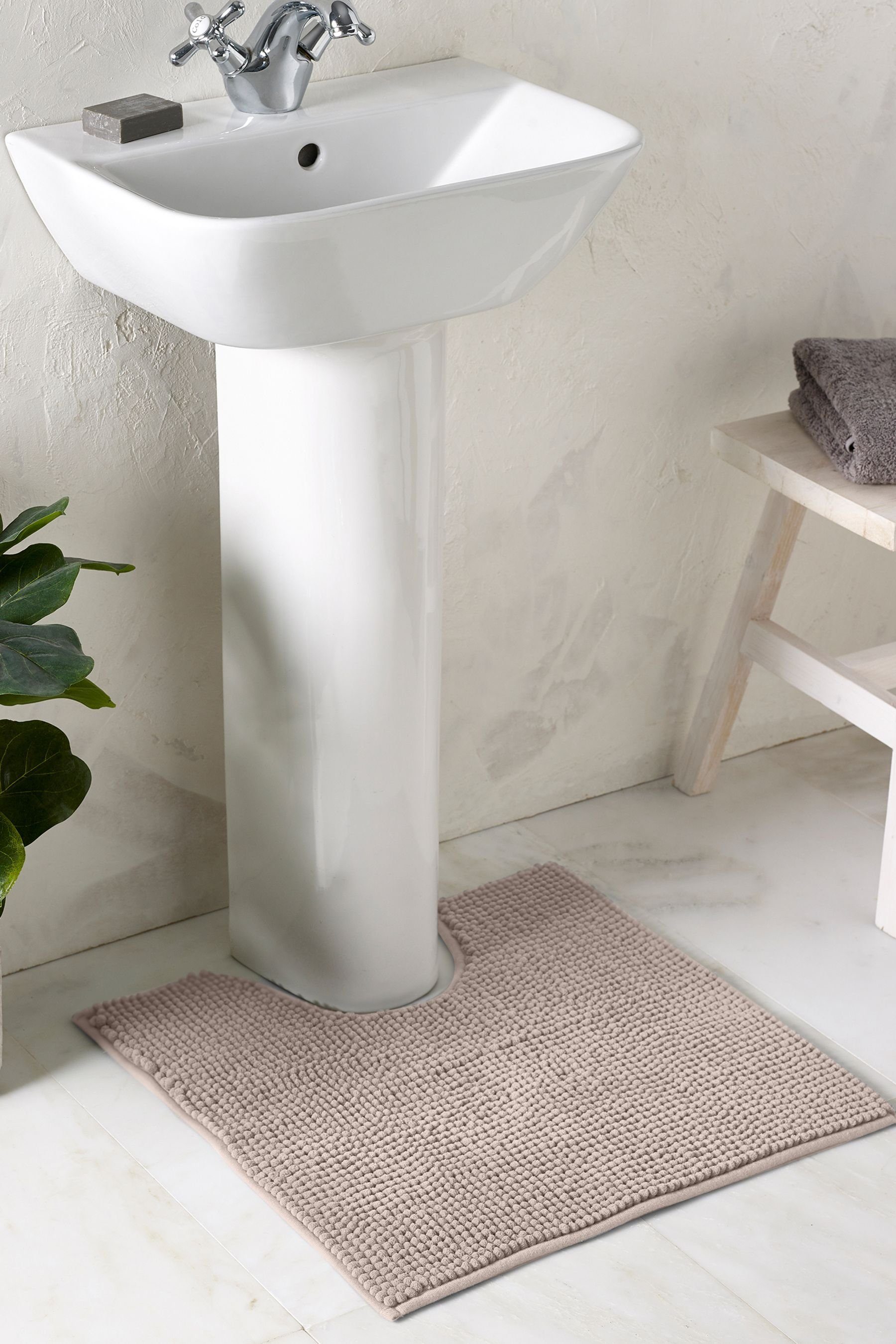 Next Badematte Matte mit Bommeln-Sockel, Höhe günstig online kaufen