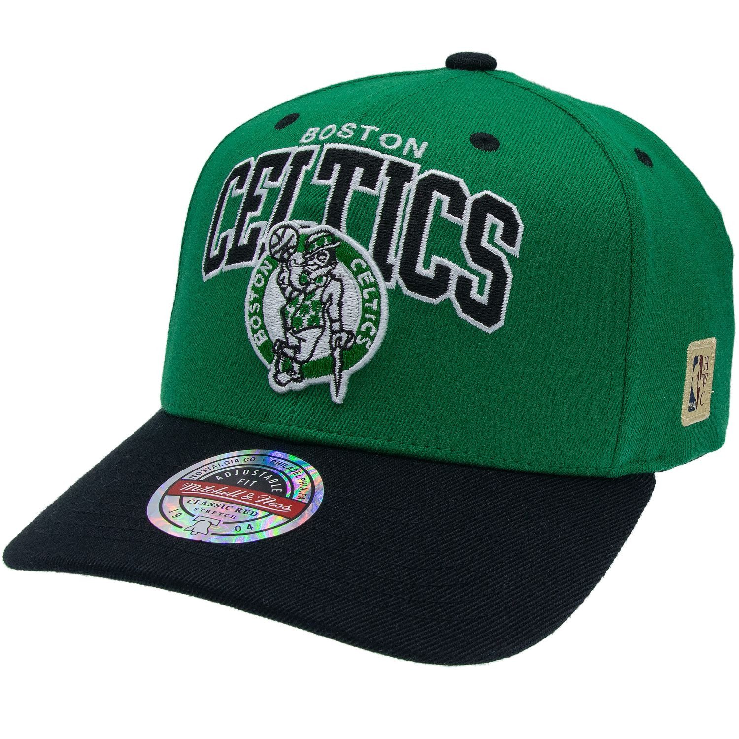 Mitchell & Ness Snapback Cap Stretch Classic Red Boston Celtics